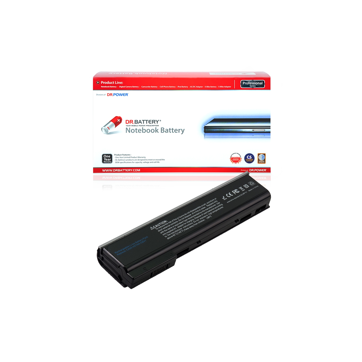 DR. BATTERY - Replacement for HP ProBook 650 G1 / 655 / 655 G0 / 655 G1 / 640 / 718756-001 / 718757-001 / CA06 / CA06XL