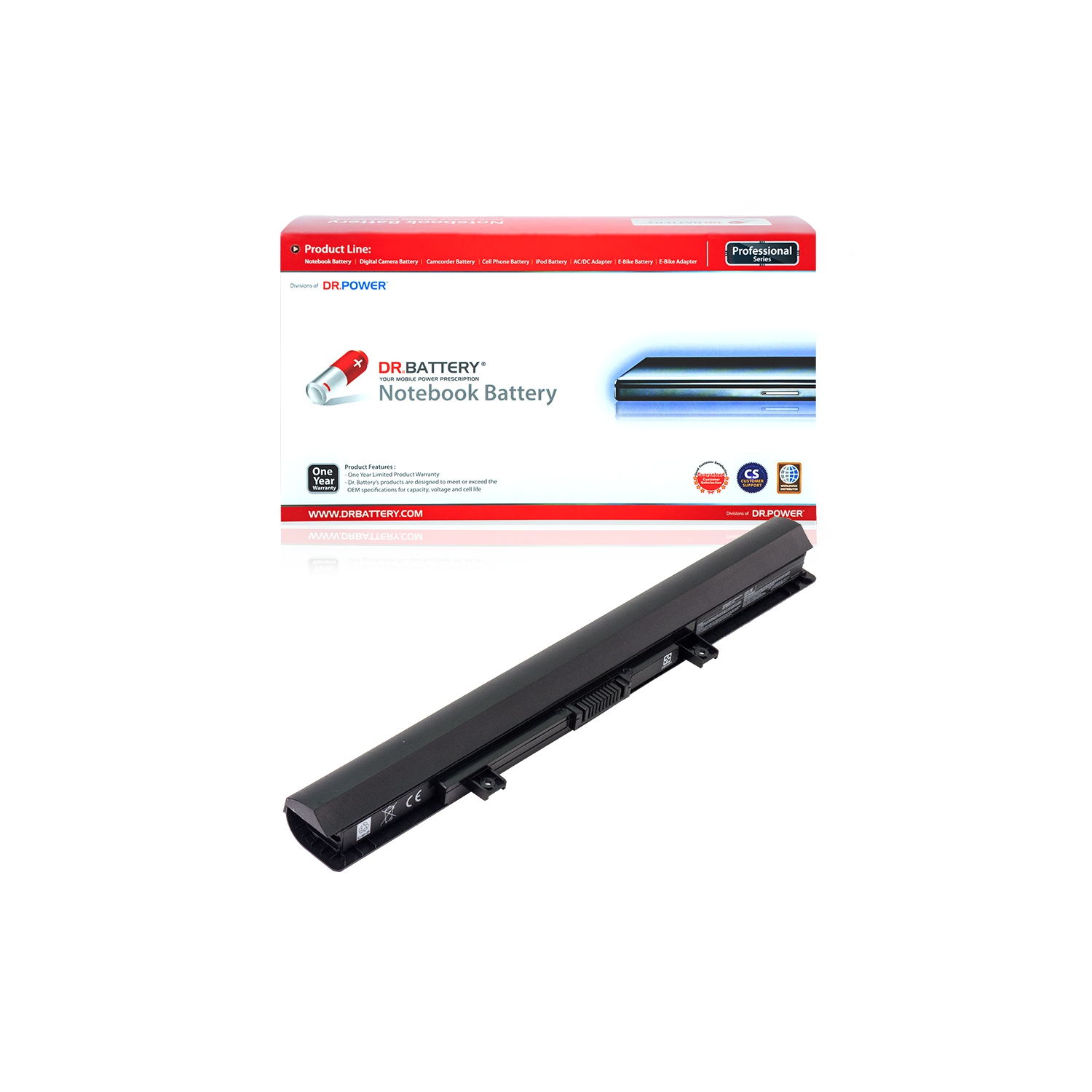 DR. BATTERY - Replacement for Toshiba Satellite Pro C50-B / C55-B / C55Dt-B / PA5185U / PA5185U-1BRS / PA5186U-1BRS