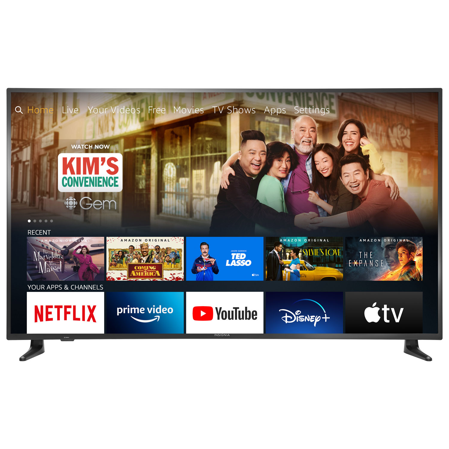 Insignia 65" 4K UHD HDR LCD Smart TV (NS-65DF710CA21) - Fire TV Edition - 2020 - Only at Best Buy