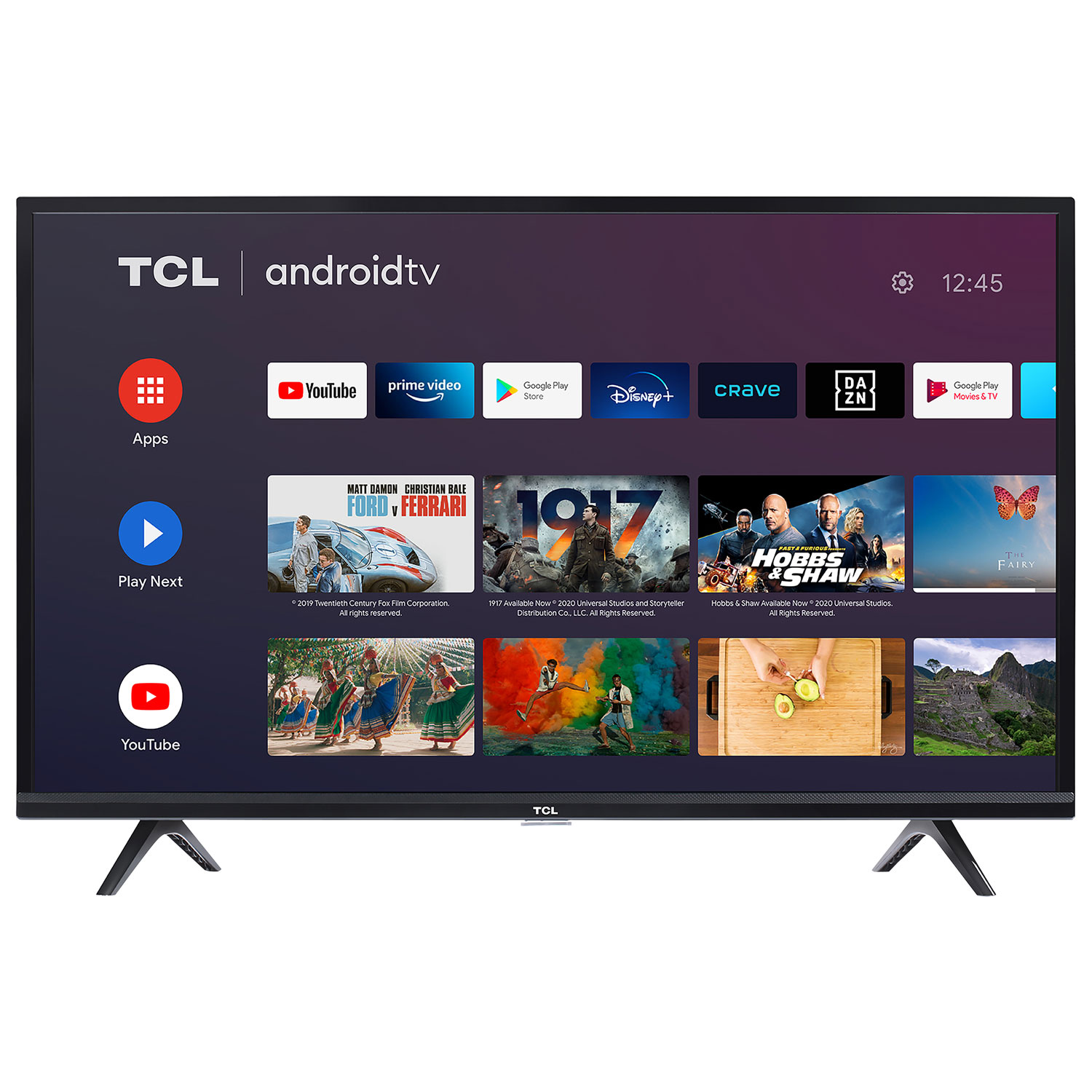 TCL 3-Series 32" 720p HD LED Android Smart TV (32S334-CA) - 2021