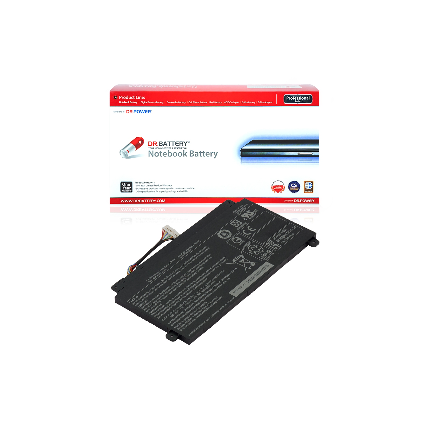 DR. BATTERY - Replacement for Toshiba Satellite E45W / PA5208U-1BRS