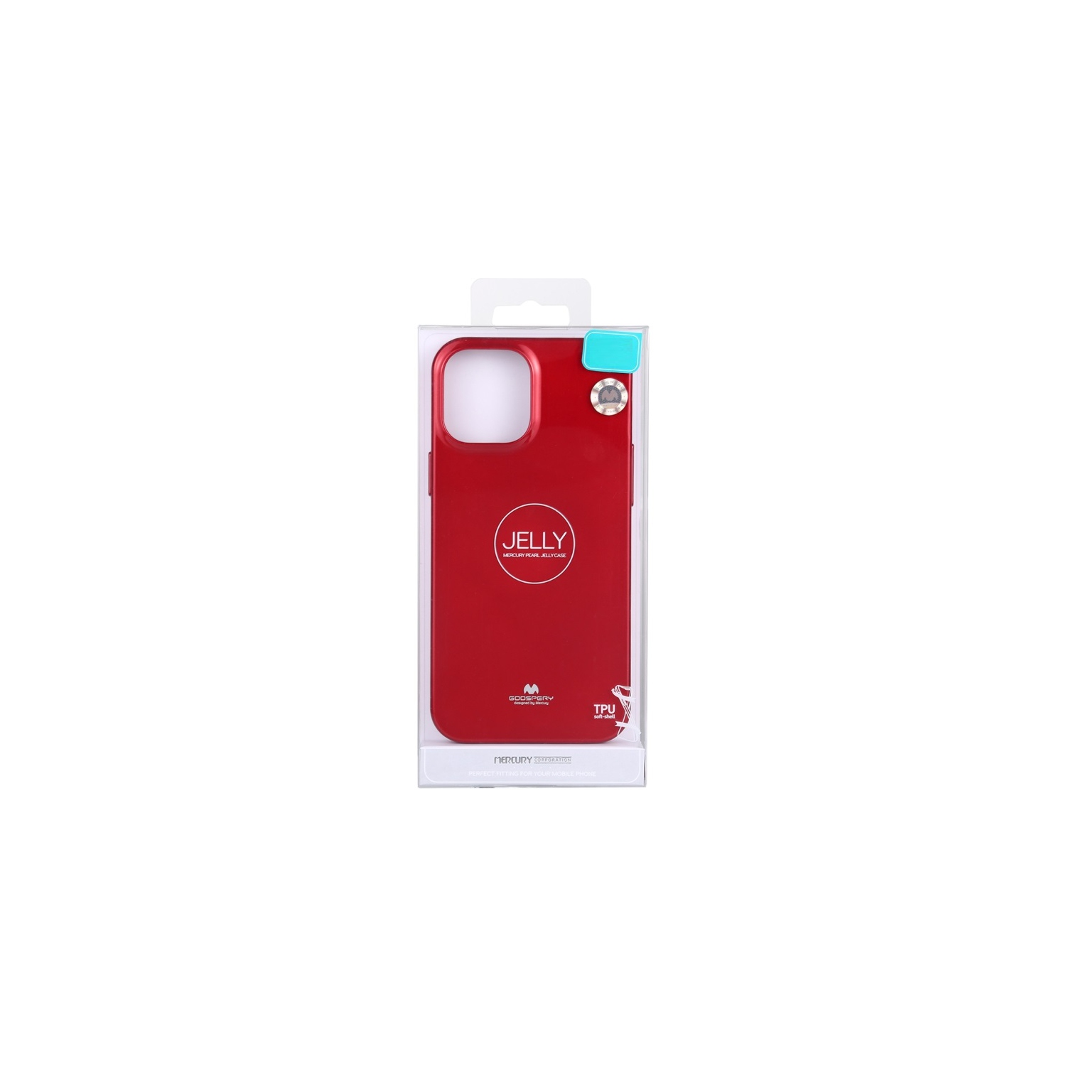 TopSave Iphone 12 Mini Goospery Jelly TPU Case, Red