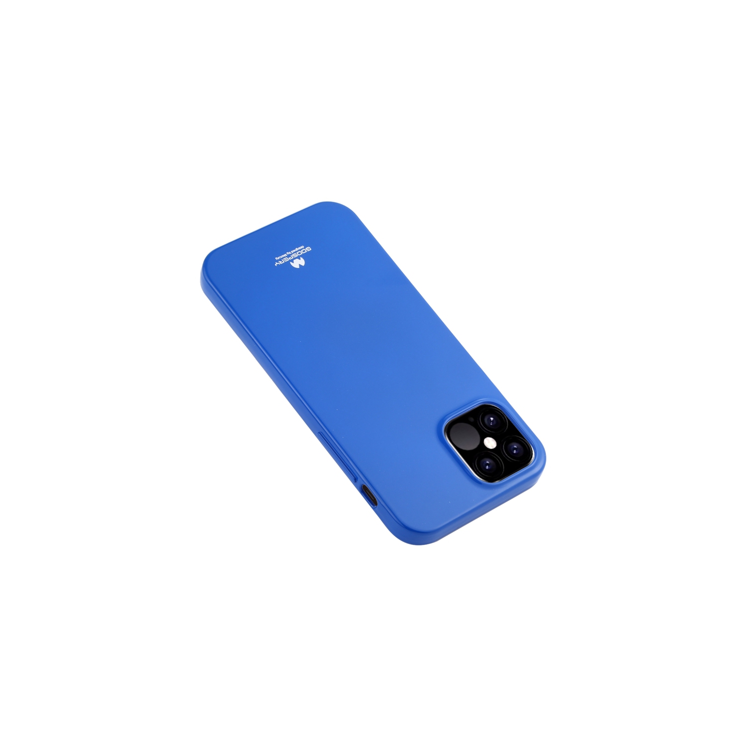 TopSave Iphone 12 Mini Goospery Jelly TPU Case, Blue