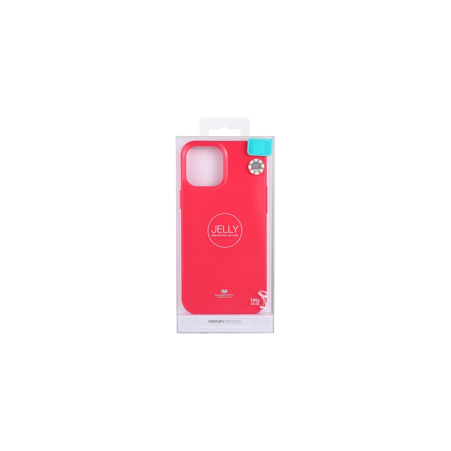 TopSave Iphone 12 Mini Goospery Jelly TPU Case, Hot Pink