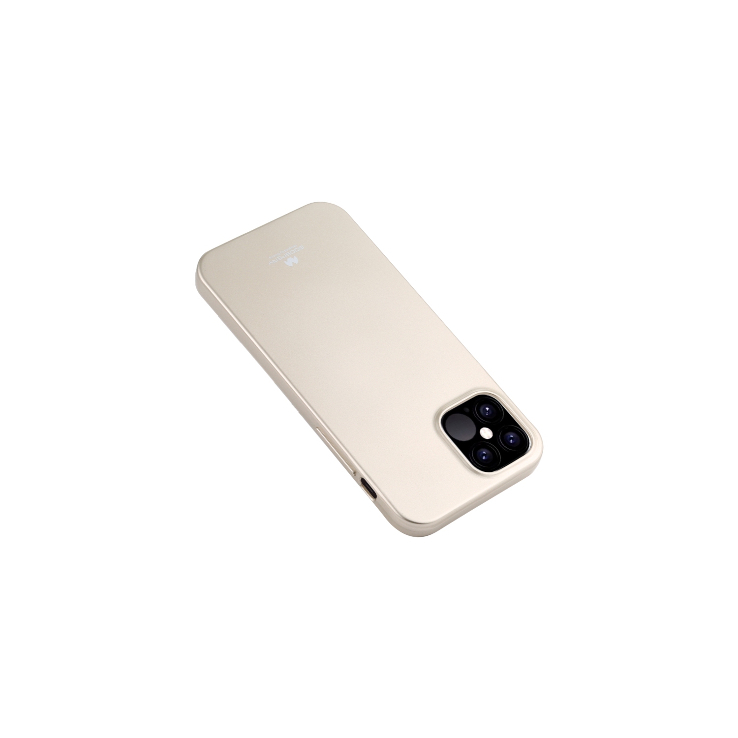 TopSave Iphone 12 Mini Goospery Jelly TPU Case, Gold
