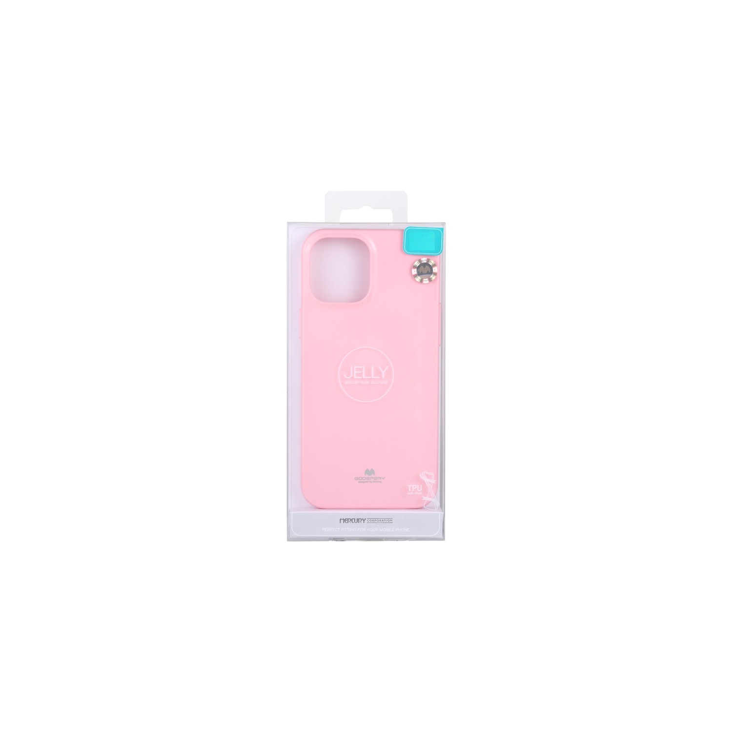 TopSave Iphone 12 Mini Goospery Jelly TPU Case, Baby Pink