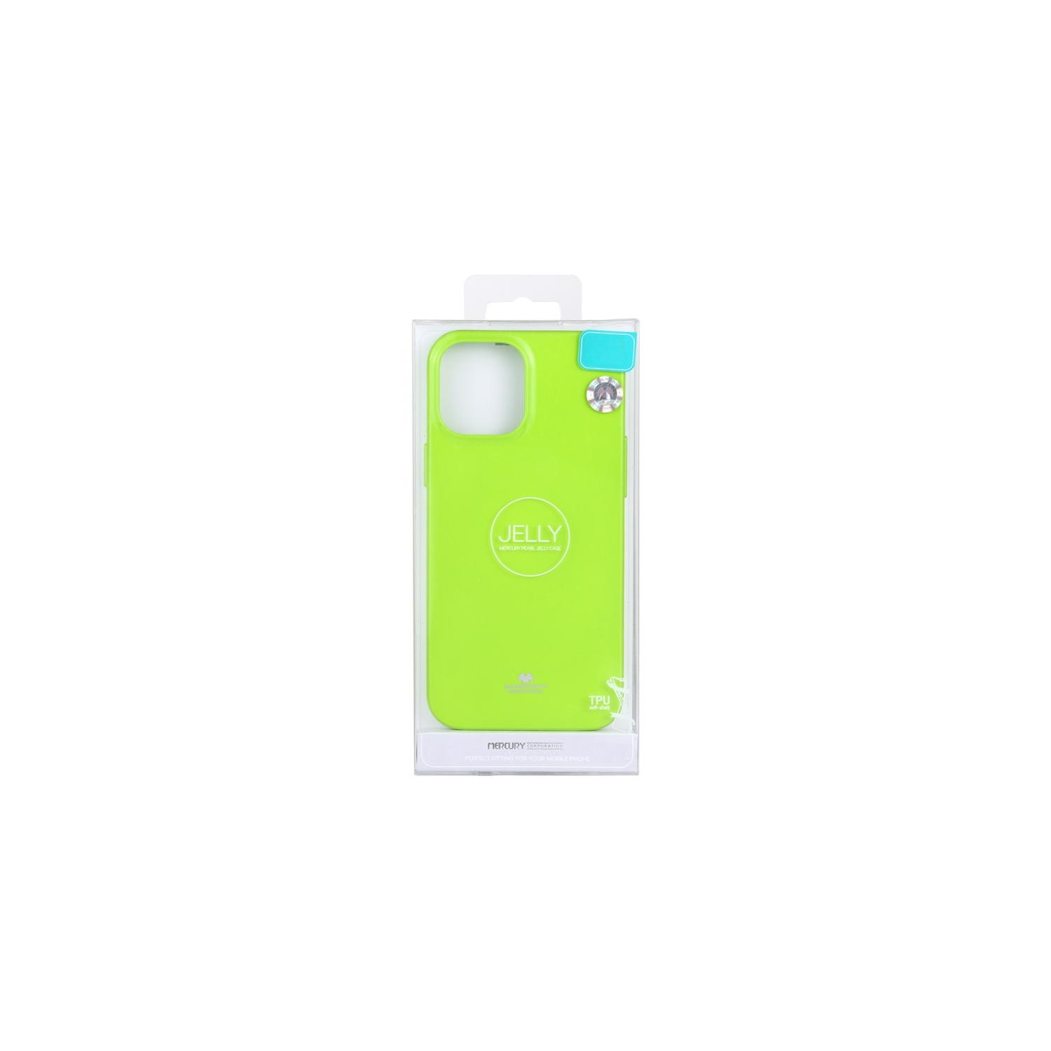 TopSave Iphone 12 Mini Goospery Jelly TPU Case, Green