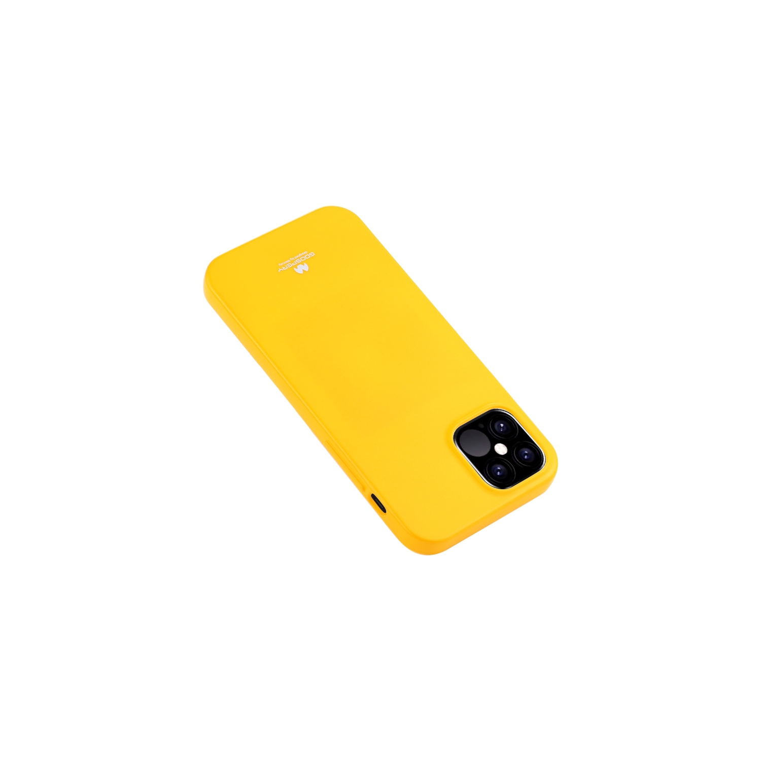 TopSave Iphone 12 Mini Goospery Jelly TPU Case, Yellow