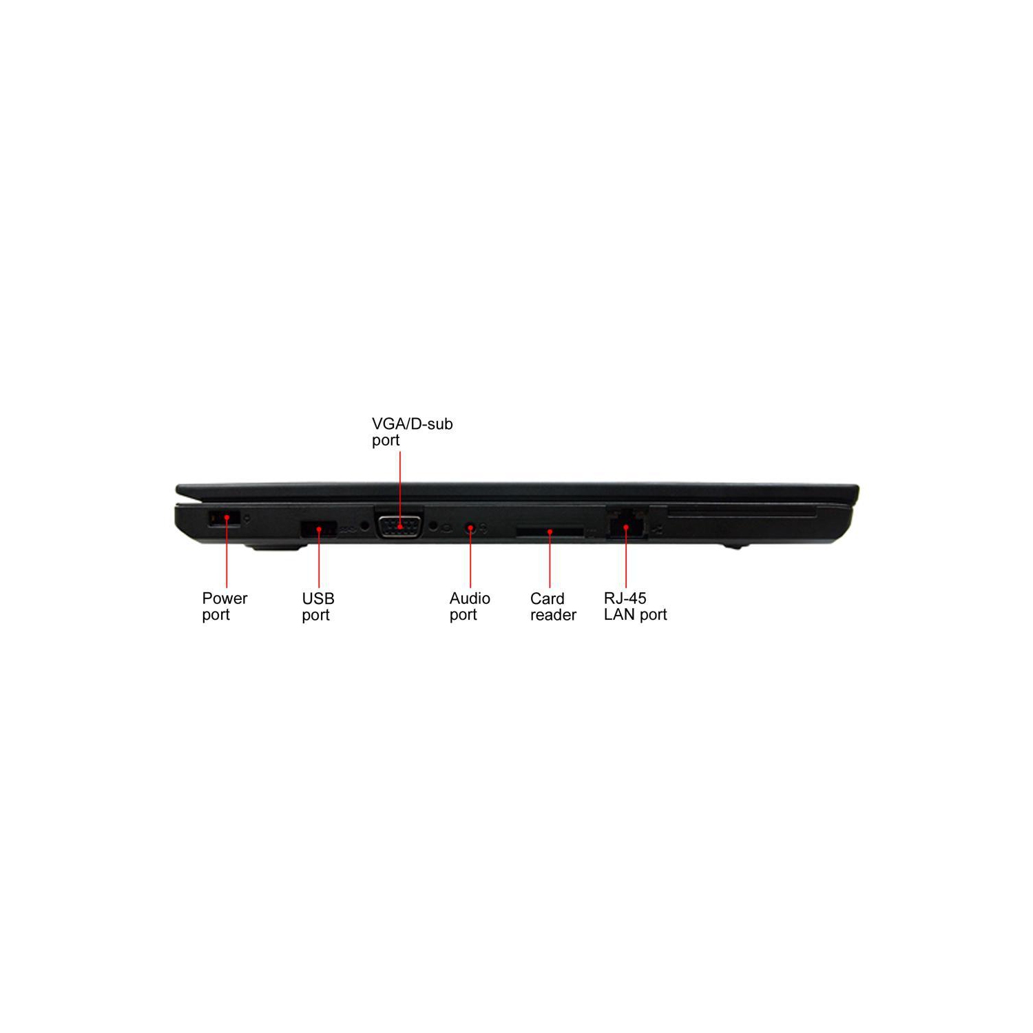 Lenovo ThinkPad T550 15.6" LED Ultrabook - Intel Core i7 -5600U @ 2.60 GHz, 16 GB, 500 SSD, Windows 10 Pro, Refurbished