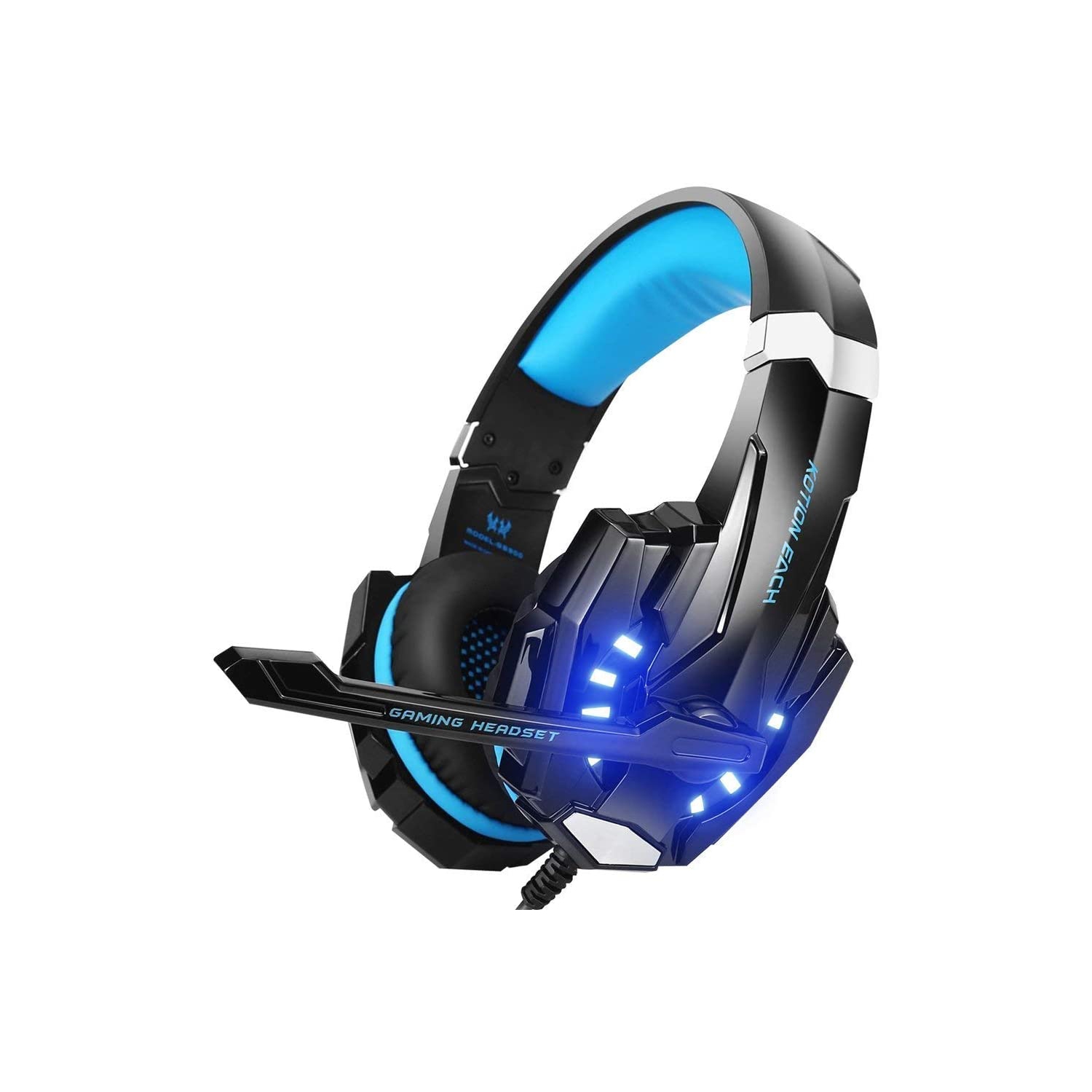 PC Gaming Headset Headphone for PlayStation 4 PS4 Xbox One Laptop Tablet Smartphone 3.5mm Stereo earphone with mic