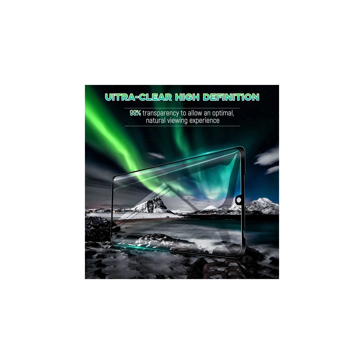 Full Cover Curved Tempered Glass Screen Protector for LG Velvet & LG Velvet 5G - Premium Protection with Edge-to-Edge Coverage