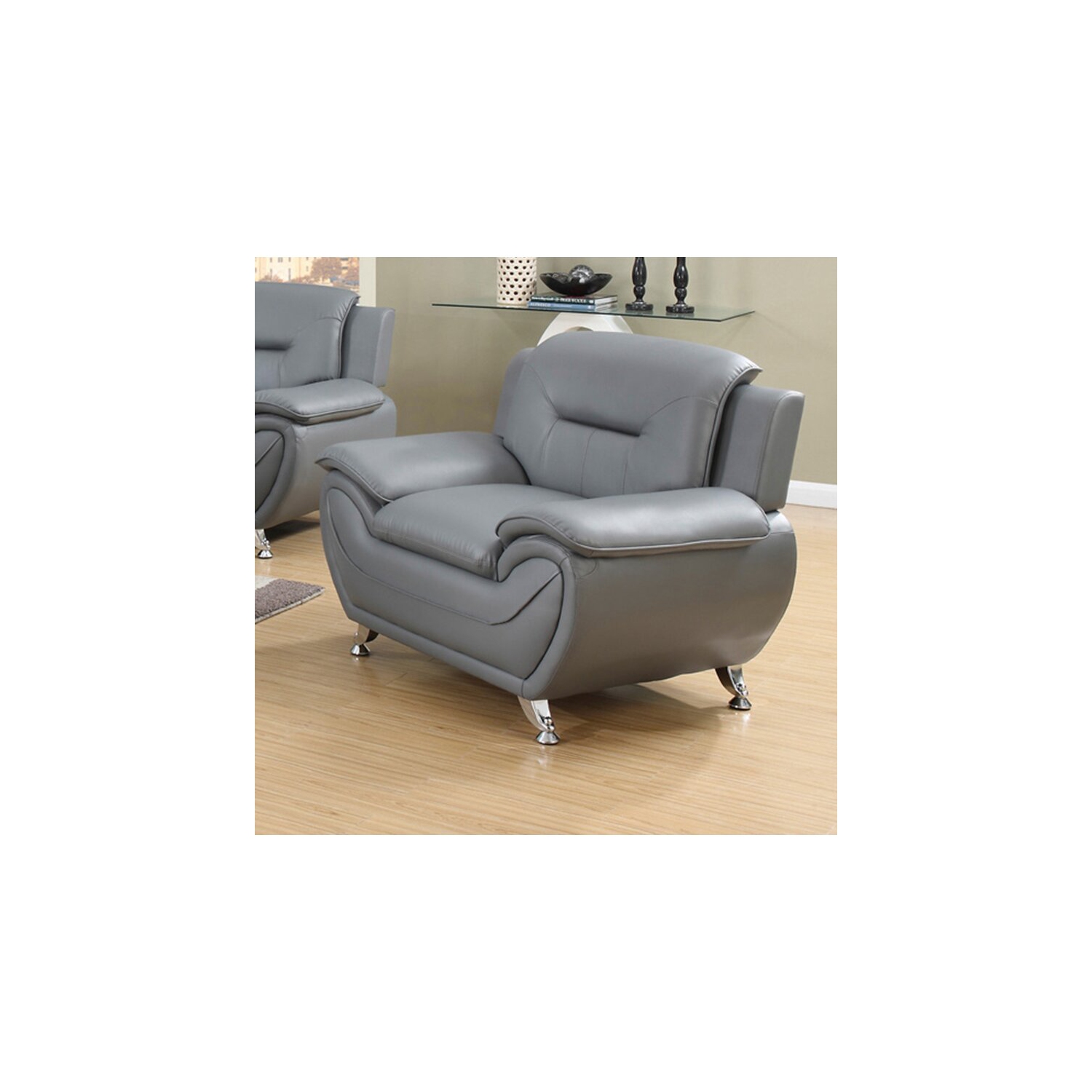 Infinite Imports – Speedy Grey Club Chair