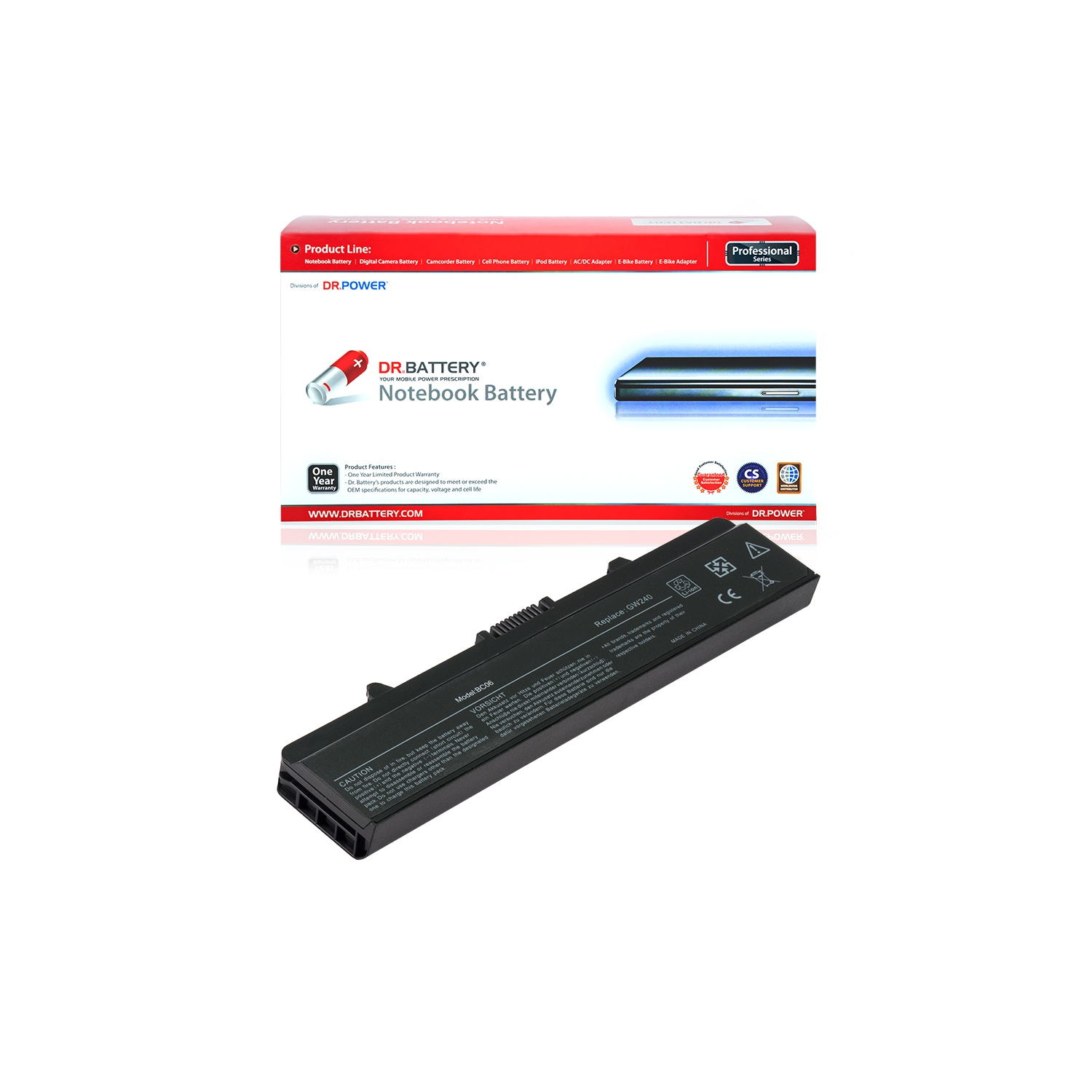 DR. BATTERY 14 1440 15 1525 15 1526 15 1545 0C139H 0C601H 0CR693 0D127H Laptop Battery compatible with Dell Inspiron [11.1V 49Wh] **Free Shipping**