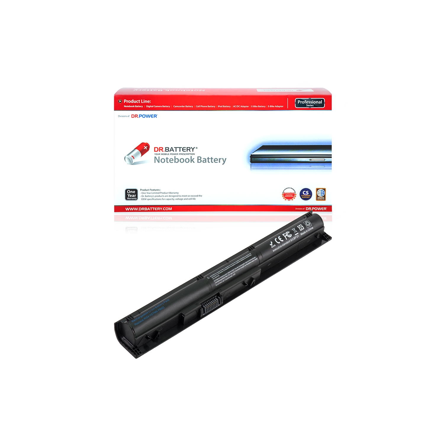 DR. BATTERIE - Remplacement pour HP ProBook 450 G3 / 455 G3 / 470 G3 / 805294-001 / HSTNN-DB7B / HSTNN-PB6Q / HSTNN-Q94C