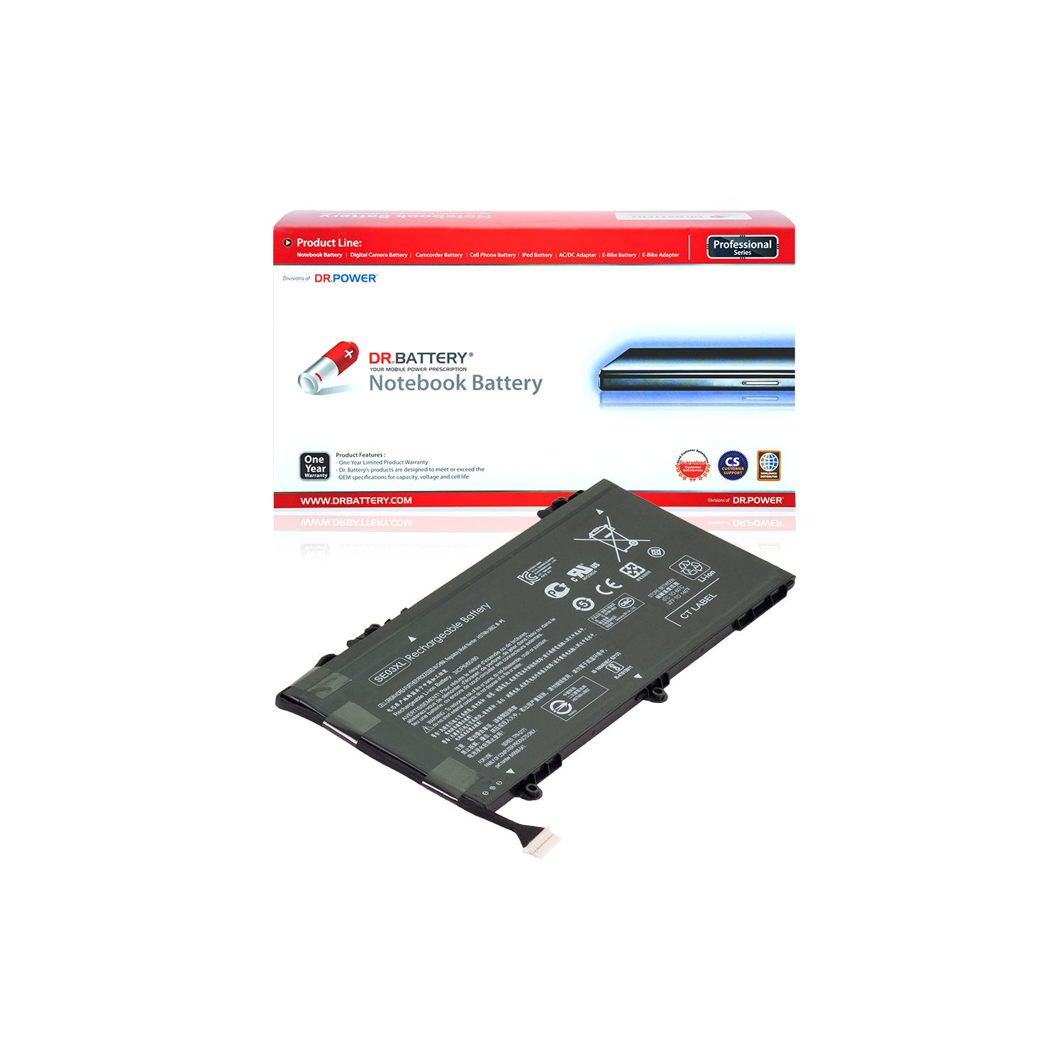 DR. BATTERIE - Remplacement pour HP Pavilion 14-AL005 / 14-AL006 / 14-AL007 / 14-AL008 / 849988-850 / HSTNN-LB7G / HSTNN-UB6Z