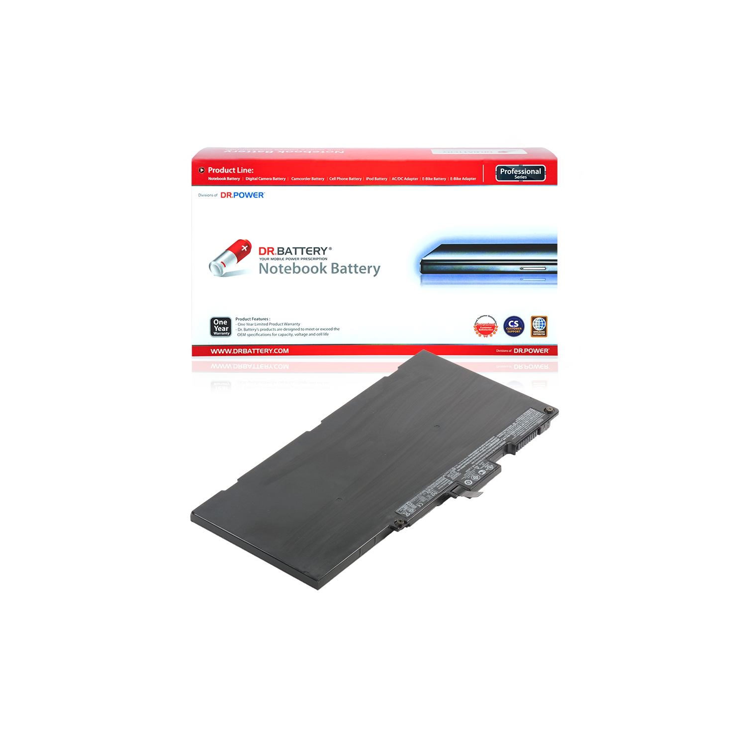 DR. BATTERY Replacement for HP ZBook 15u G4 1RQ41ES 15u G3 15u G3 V1H60UT 800231-271 800513-001 CS03XL [11.4V / 47Wh] **Free Shipping**