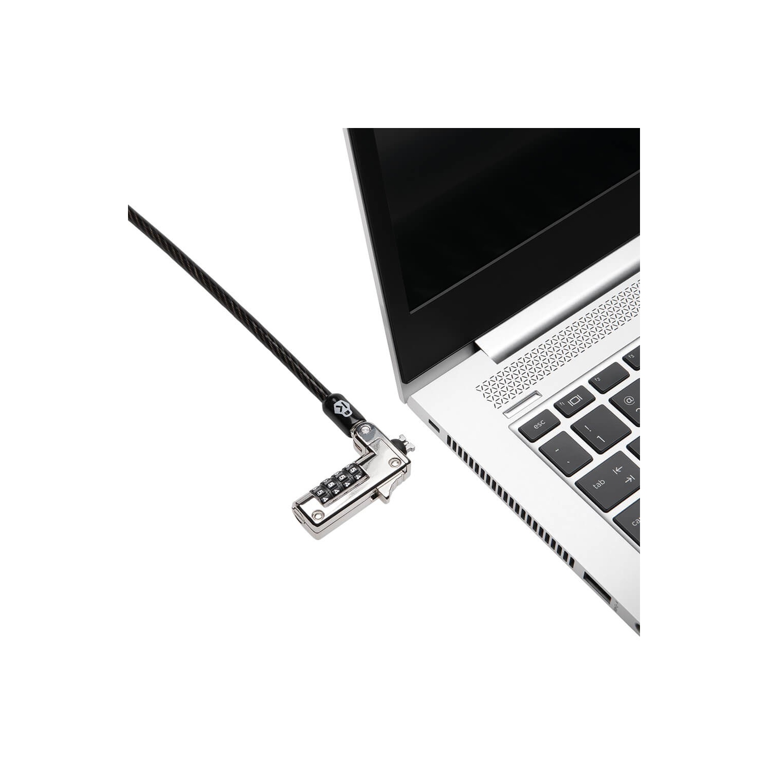 Kensington Slim NanoSaver Combination Laptop Lock - Black