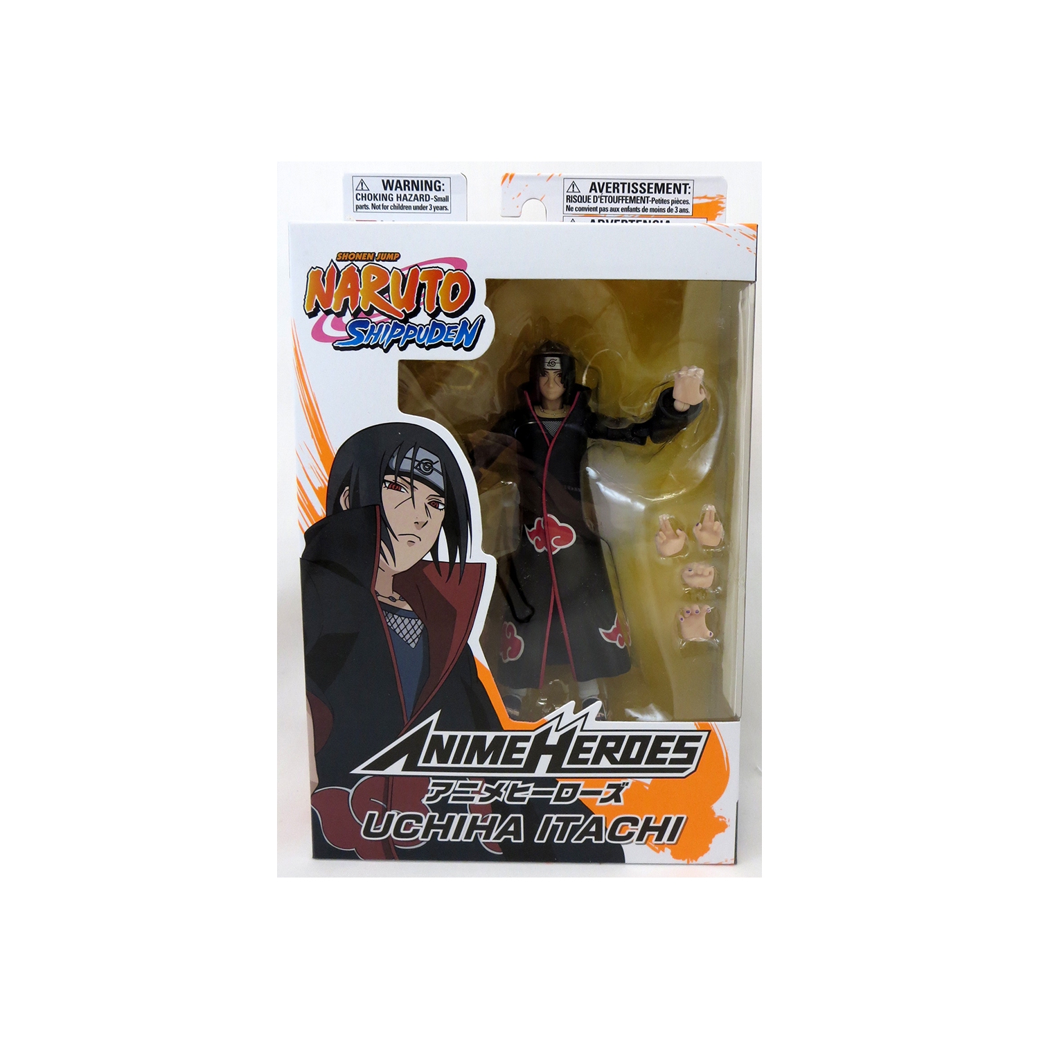 Naruto Shippuden 6 Inch Action Figure Anime Heroes - Uchiha Itachi