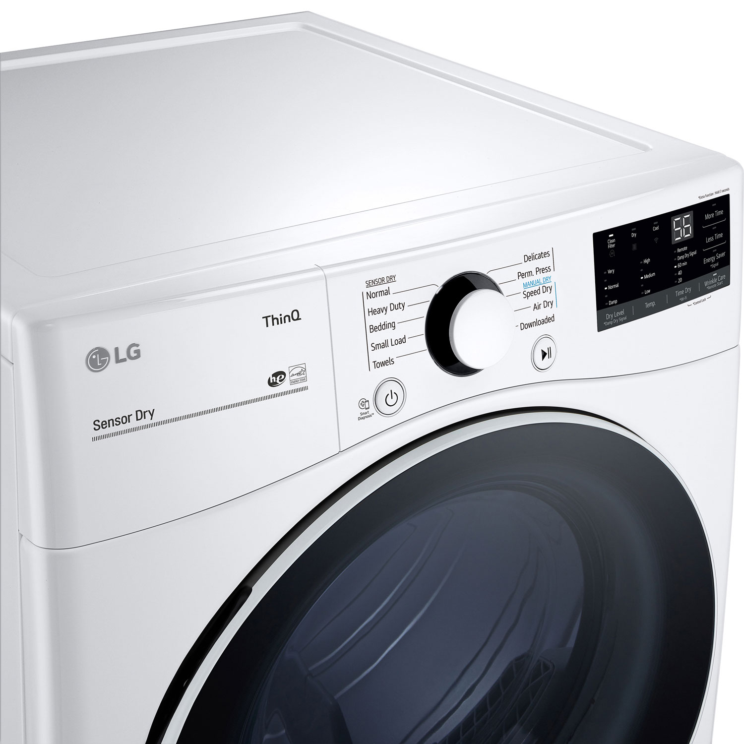 LG 7.4 Cu. Ft. Gas Dryer - White