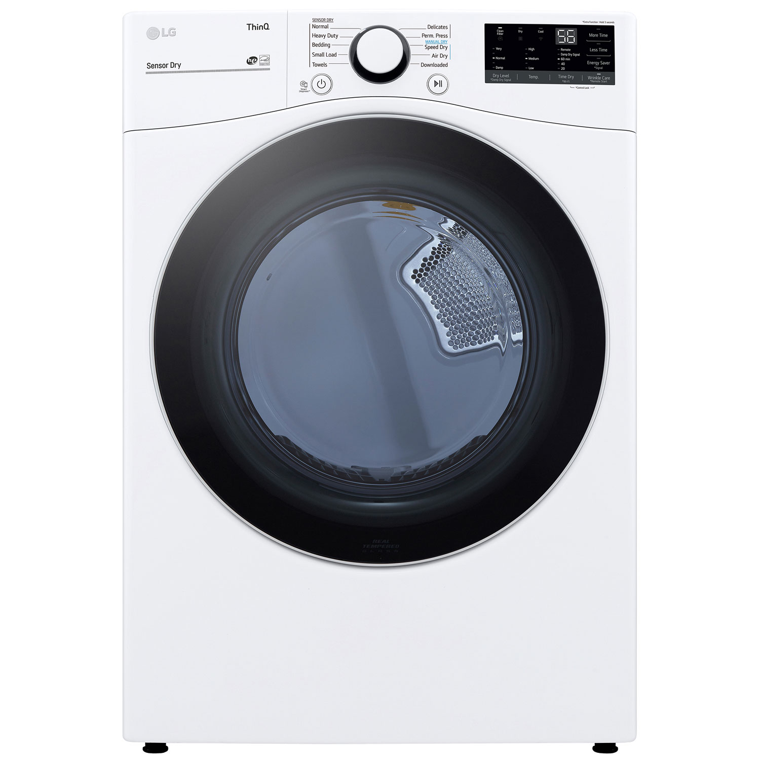 LG 7.4 Cu. Ft. Electric Dryer (DLE3600W) - White