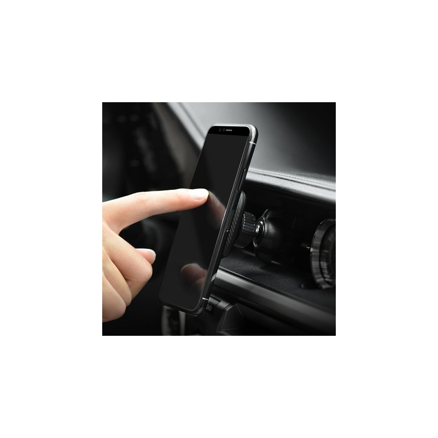 360 Rotatable Universal Magnetic Car Cell Phone Air Vent Outlet Mount Holder for iPhone Samsung Smartphones