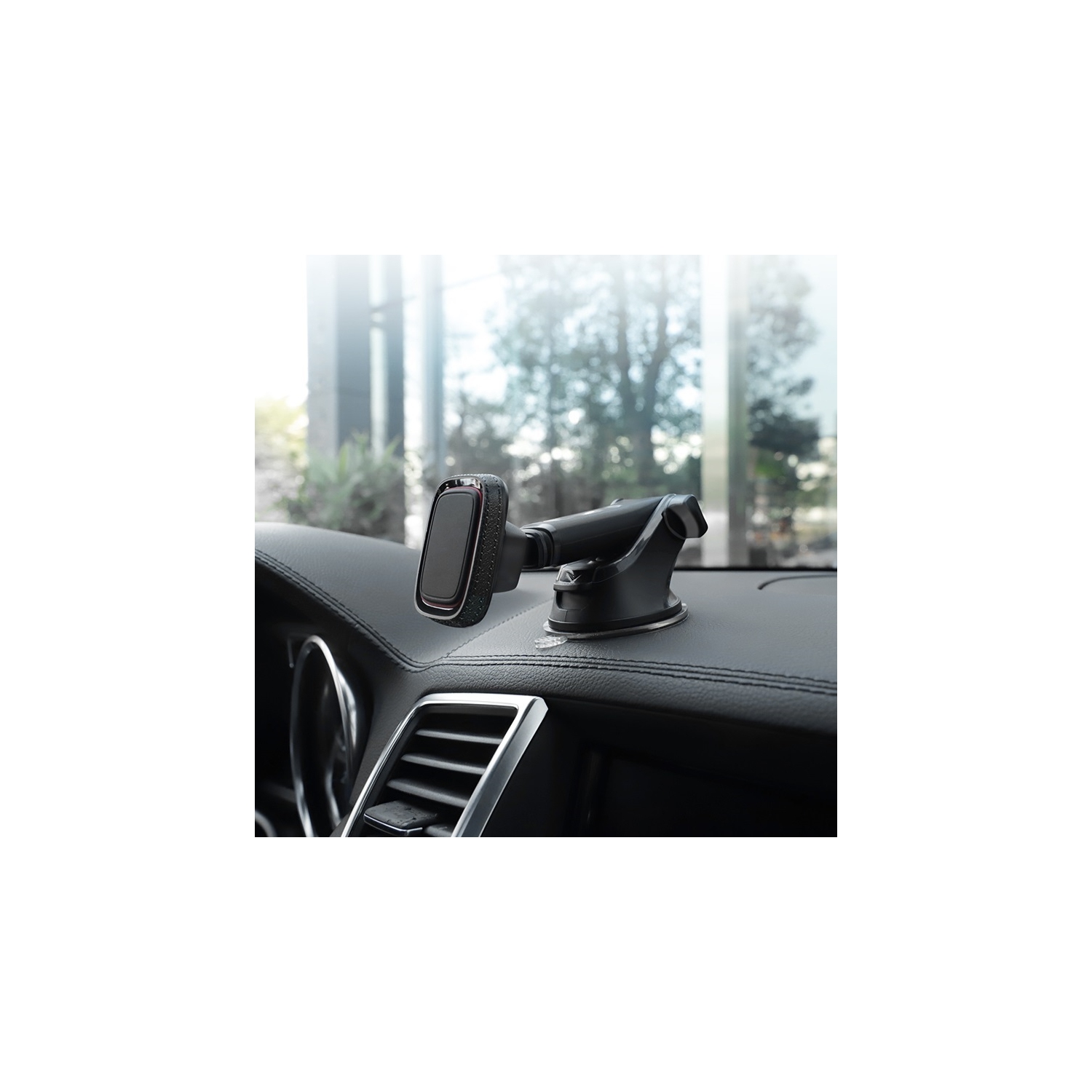 Universal Dashboard / Windshield Magnetic Sticky Suction Cup Car Cell Phone Mount Holder for iPhone Samsung Smartphones