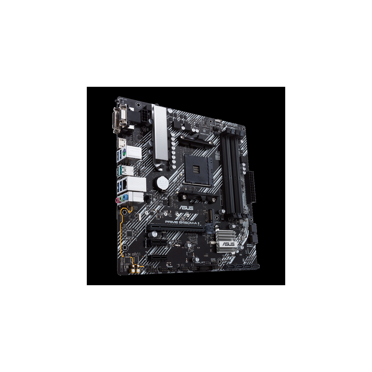 ASUS Micro-ATX AM4 Motherboards (PRIME B450M-A II)