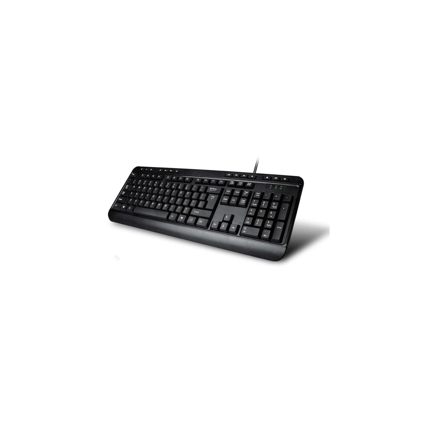 Adesso Antimicrobial Multimedia Desktop Keyboard & Mouse Combo - French -