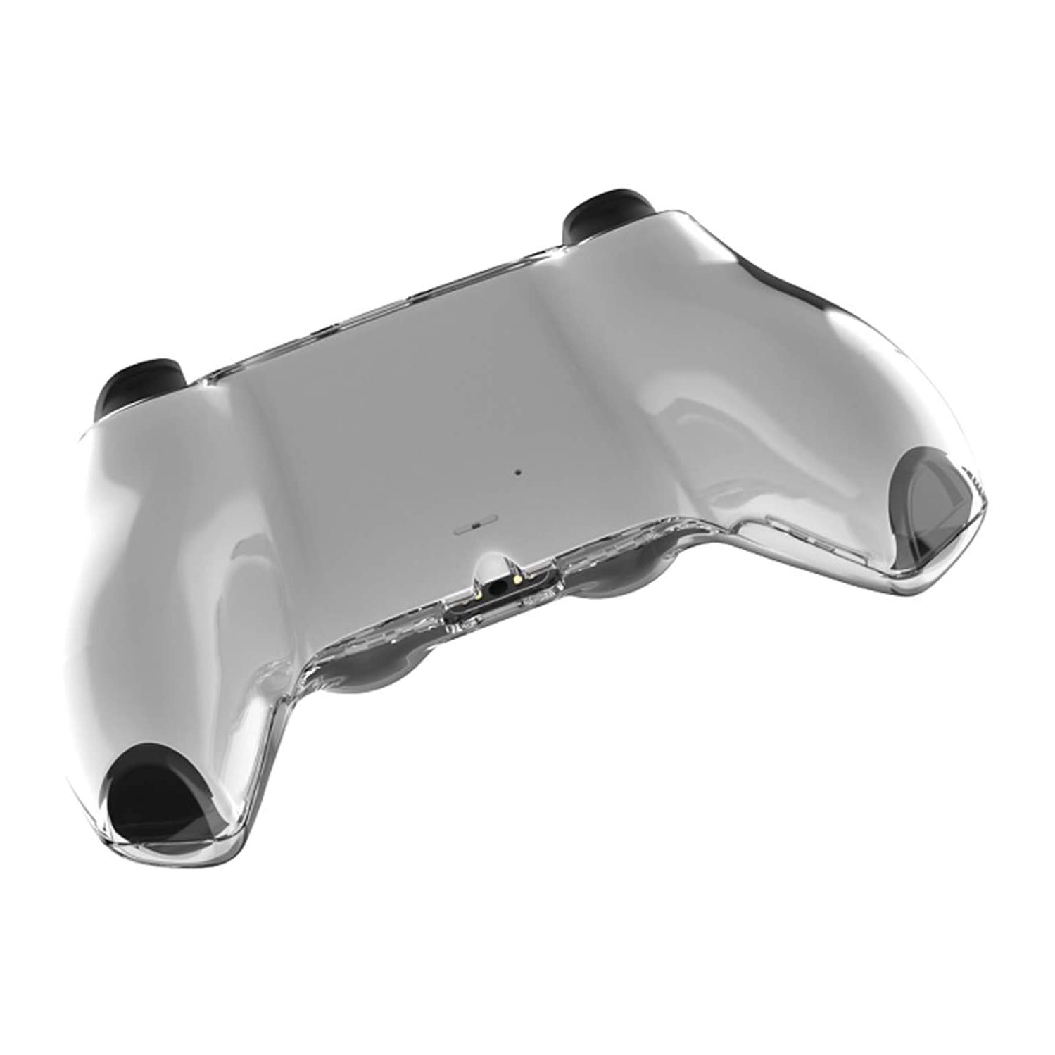 Wingmart – Étui protecteur rigide pour PC transparent pour manette de PlayStation 5 PS5, transparent