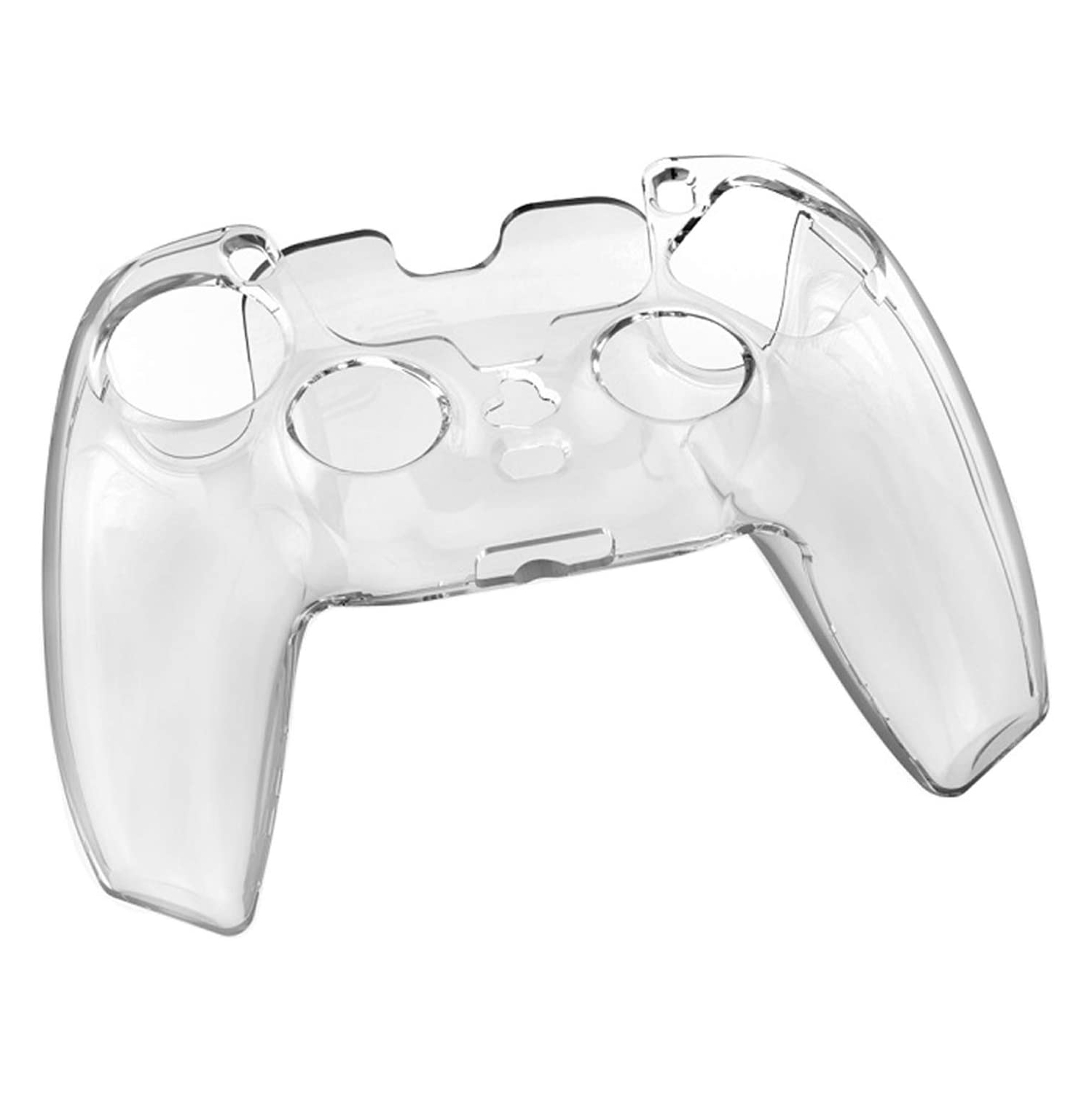 Wingmart – Étui protecteur rigide pour PC transparent pour manette de PlayStation 5 PS5, transparent