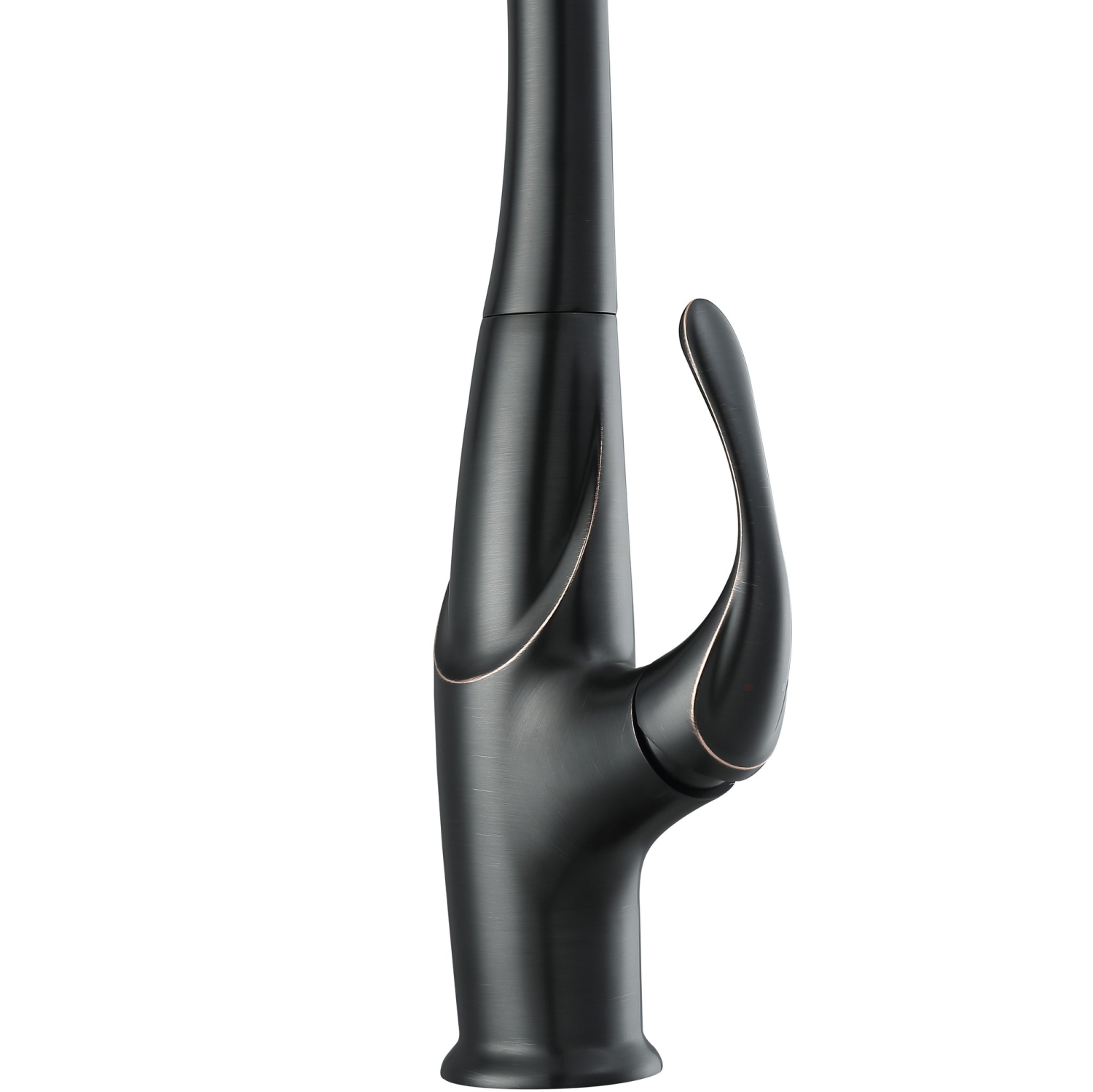 Robinet d'évier à bec rétractable Ancona Eliya, bronze huilé