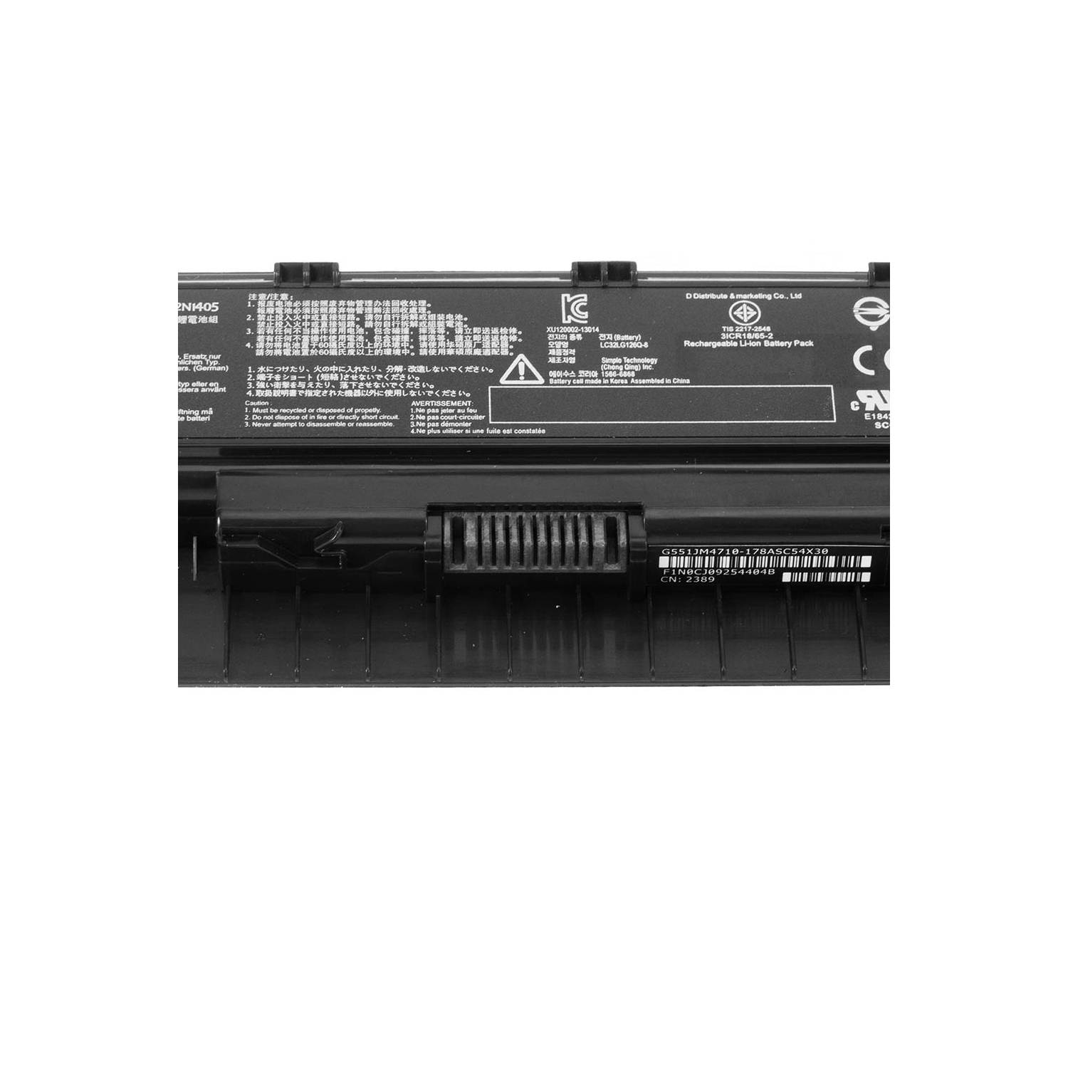 DR. BATTERIE - Remplacement pour Asus ROG G551JX / G551VW / G771 / G771JM / G771JW / 0B110-00300000 / A32N1405 / A32NI405