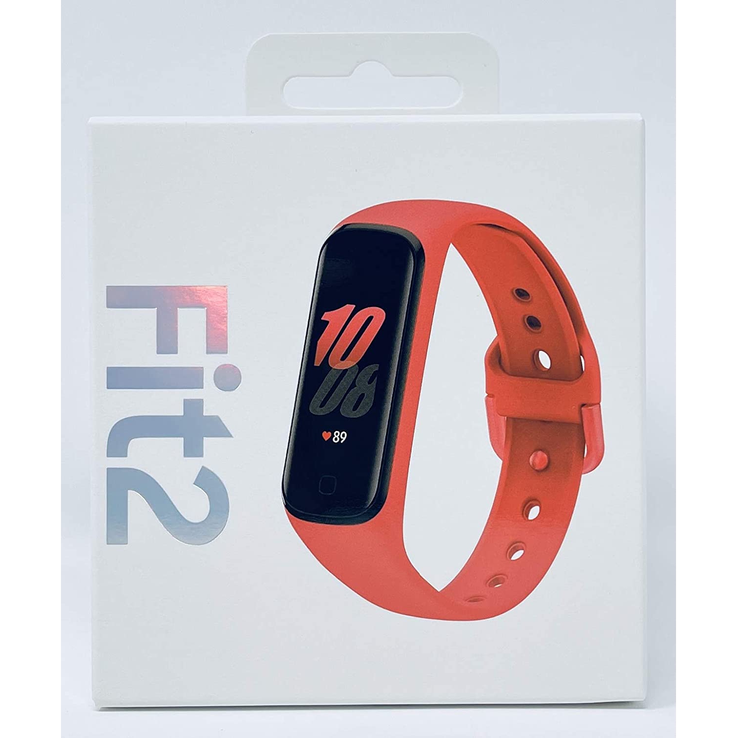 Samsung Galaxy Fit 2 Bluetooth Fitness Tracking Smart Band – Red