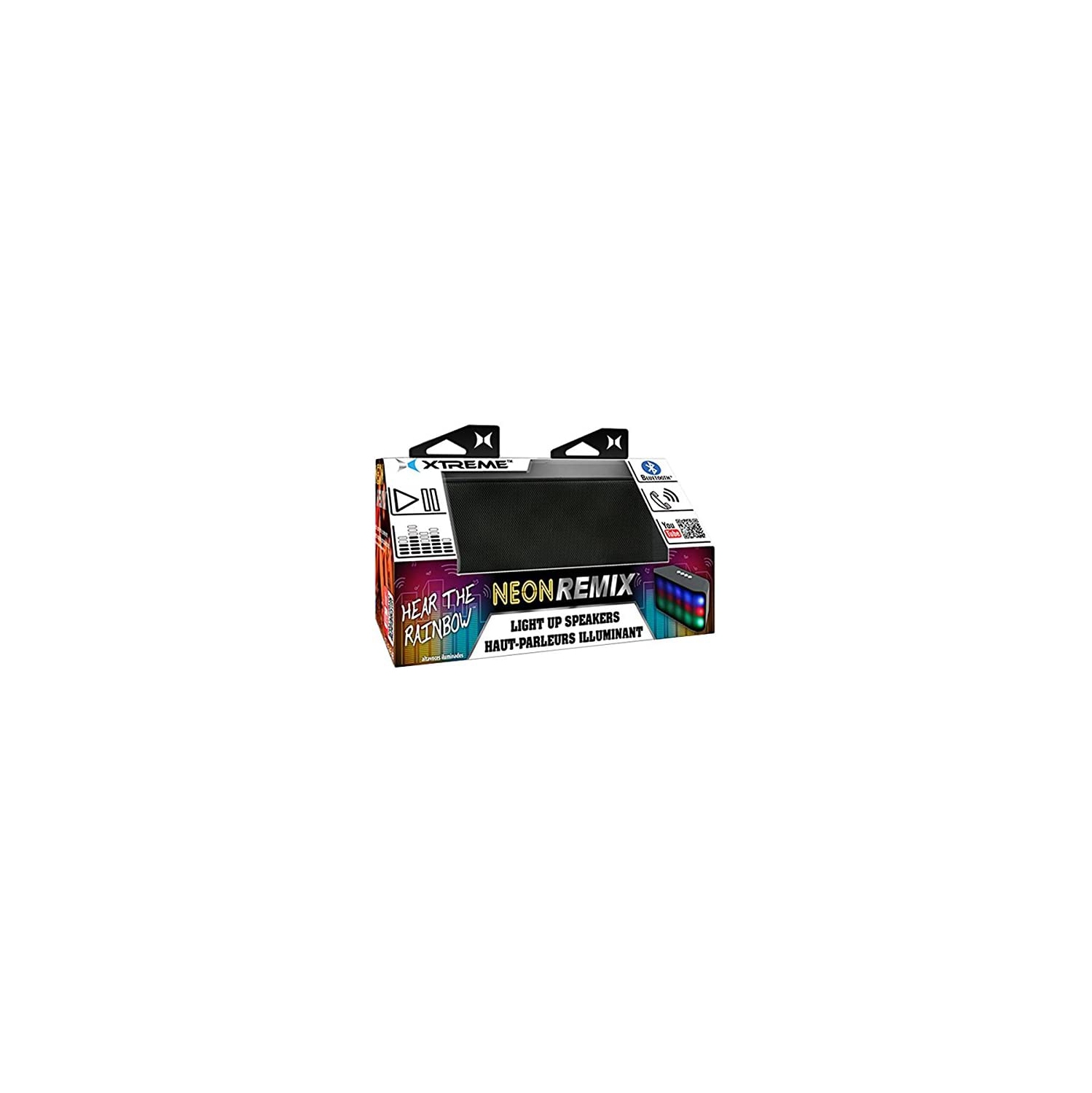 Xtreme XBS9-1010-BLK Neon Bluetooth Light Up Speaker