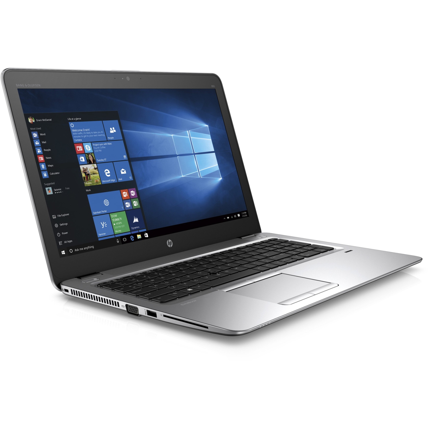Refurbished (Good) - HP EliteBook 840 G3,14" Laptop , 6th Gen Intel Core i5 6300U, 16GB DDR4 RAM, New 1 TB M.2 Fast SSD, Webcam , Windows 10 Pro. Grade A.