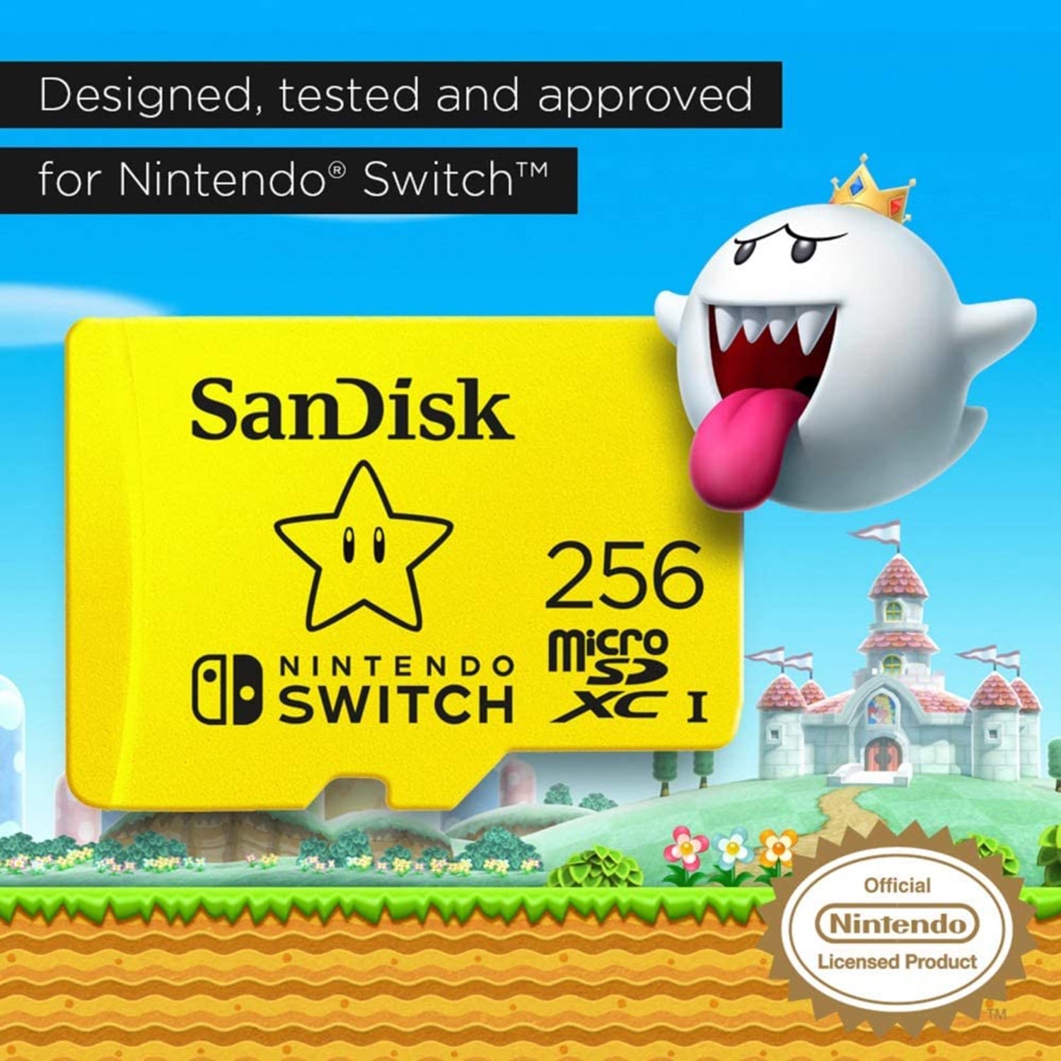 SanDisk 256GB MicroSDXC Memory Card [Nintendo Switch Accessory]