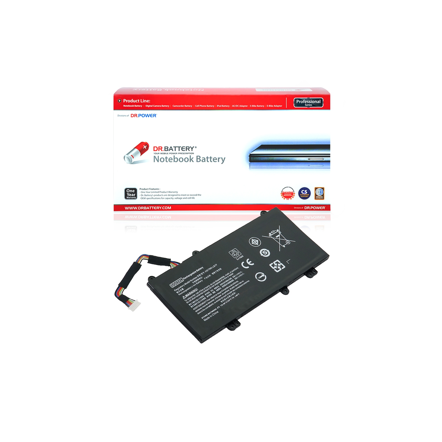 DR. BATTERY - Replacement for HP Envy 17-U163CL / 17-U177CL / M7-U109DX / 17t-U000 / HSTNN-LB7E / HSTNN-LB7F / SG03XL