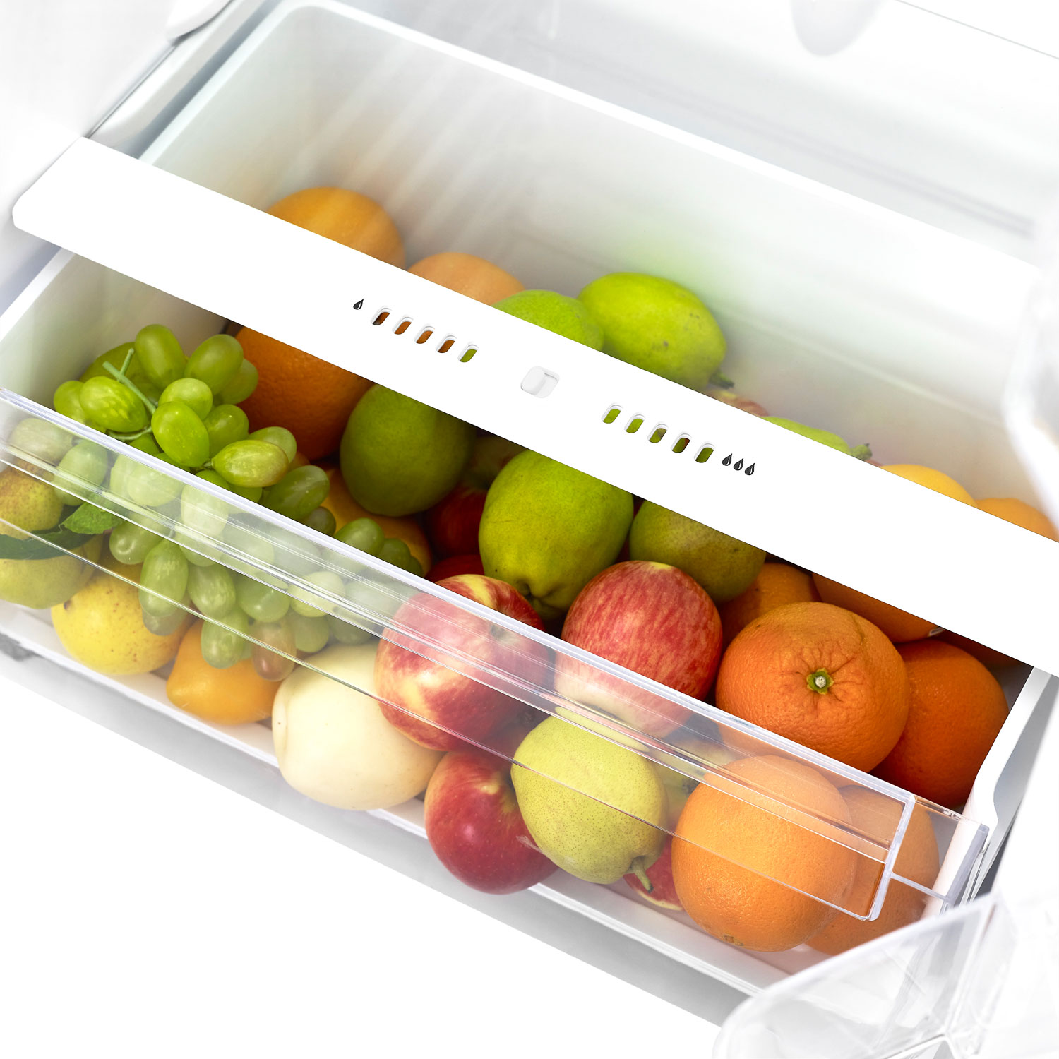 Insignia 24" 10.1 Cu. Ft. Top Freezer Refrigerator w/ Reversible Door - White