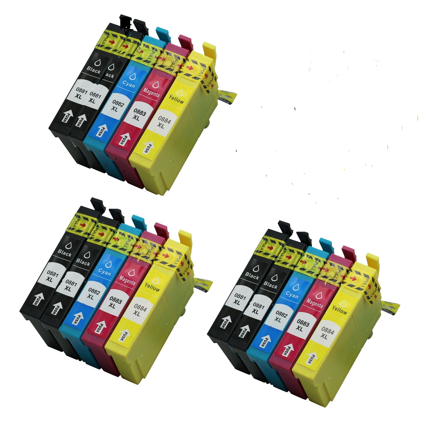 15PK T088XL Ink Cartridge compatible for Epson T088 printer