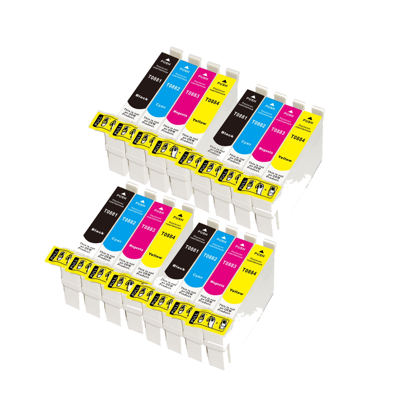 toner4u - 16PK- Ink Cartridge compatible T088XL for Epson T088