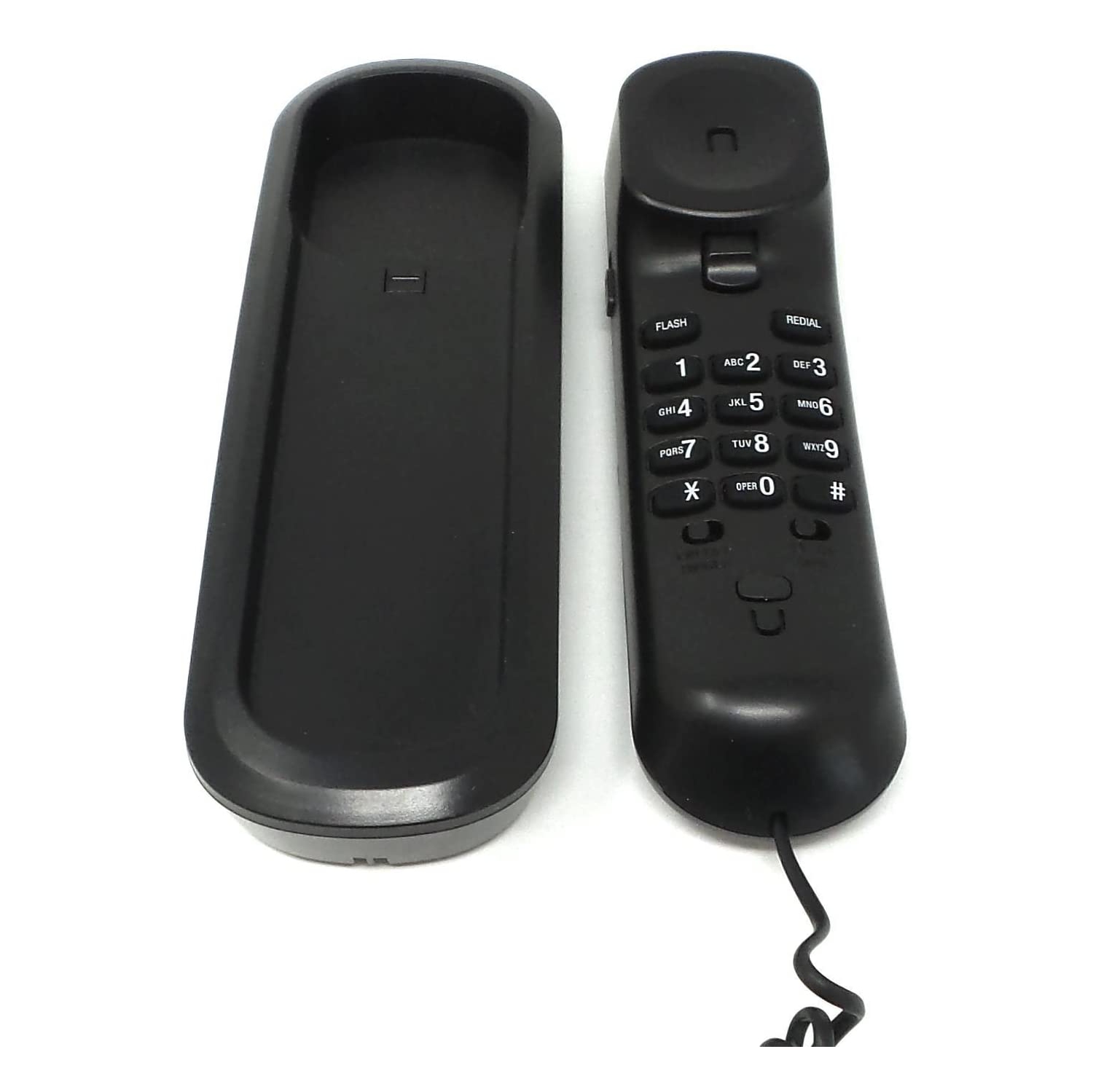 Vtech CD1104 TrimStyle Corded Basic Telephone - Black