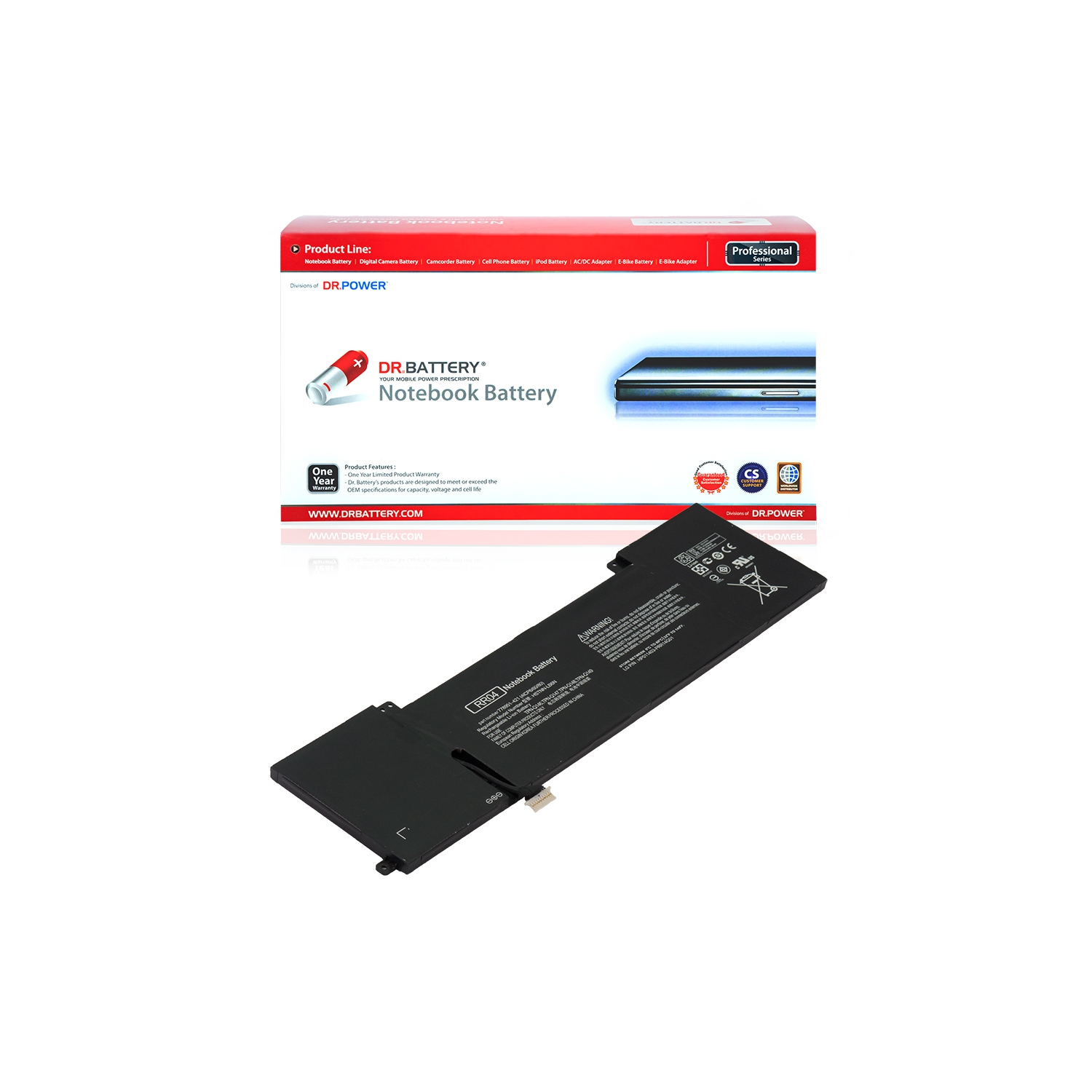 DR. BATTERY - Replacement for HP Omen 15-5209TX / 15-5209TX T9F96PA / HSTNN-LB6N / RR04 / RR04XL / TPN-W111 / 778951-421