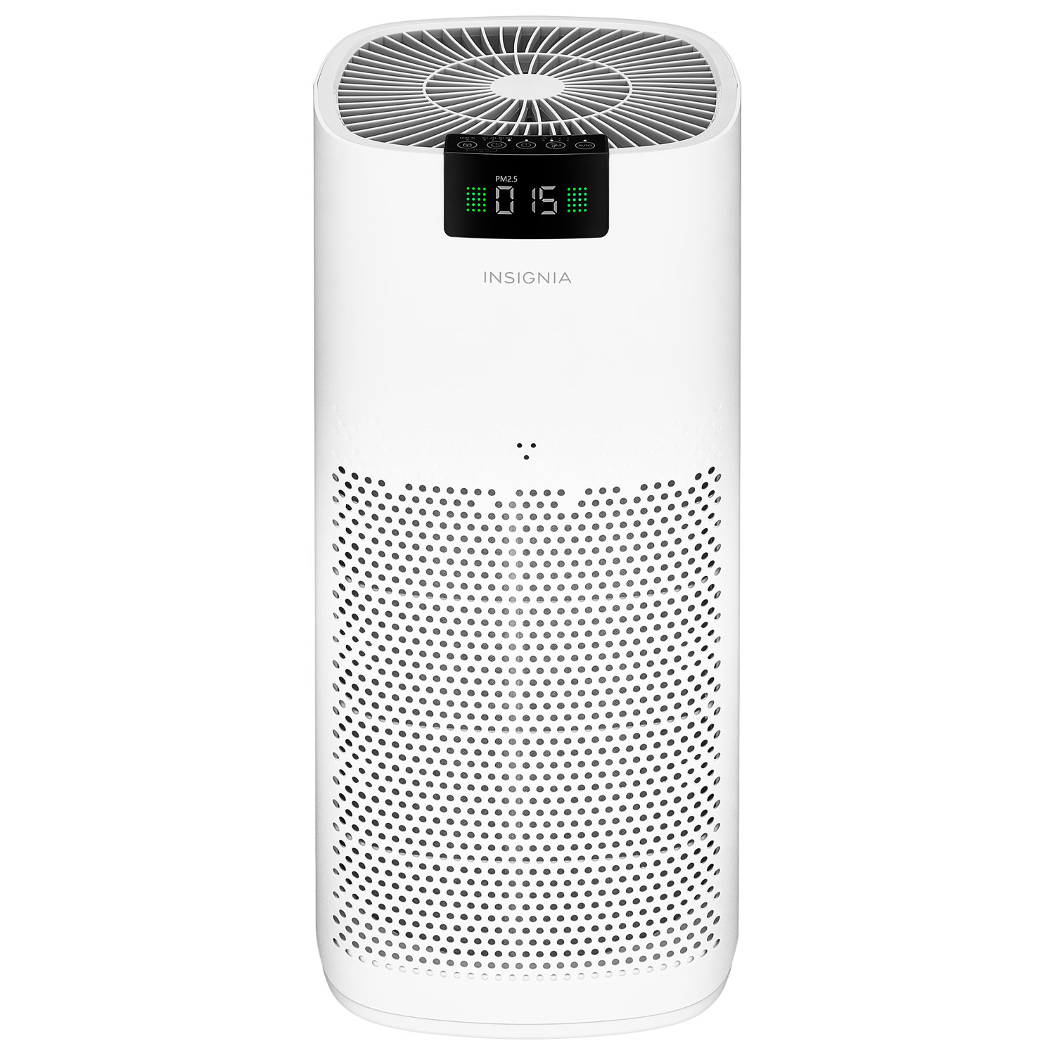 Insignia Medium Room Air Purifier with HEPA Filter - White