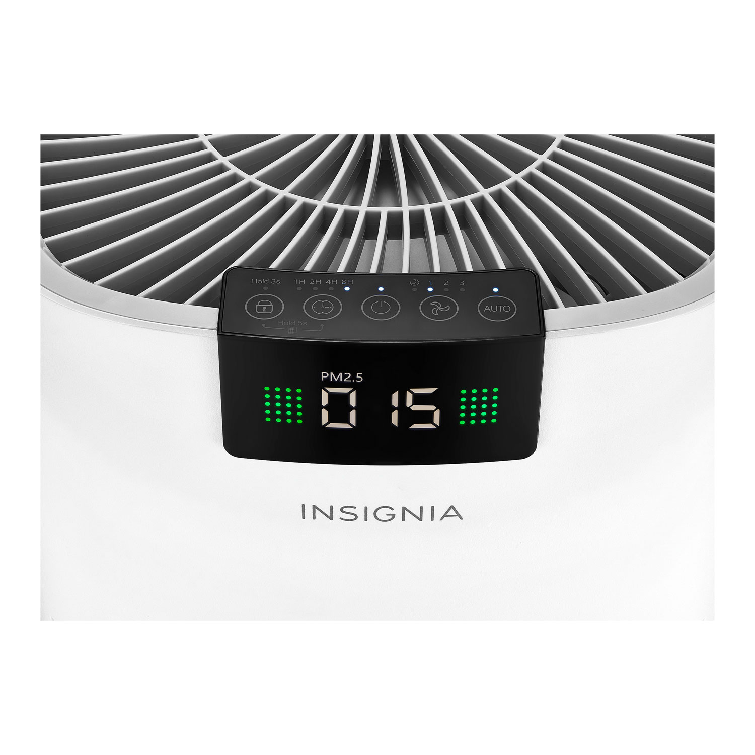Insignia Medium Room Air Purifier with HEPA Filter - White