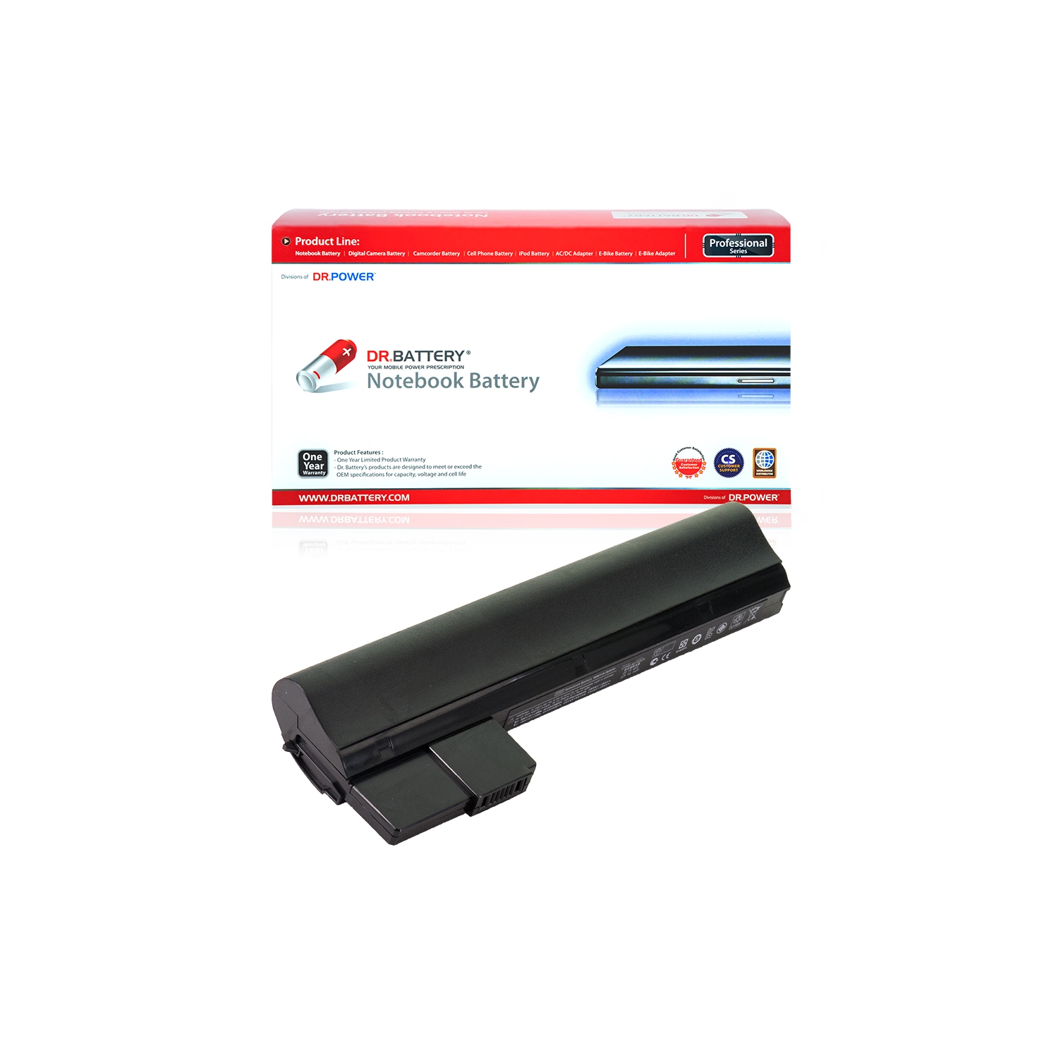 DR. BATTERY - Replacement for HP Mini 110-3500 210-2000 CTO / 210-2000 Series / 210-2000EH / HSTNN-DB1Y / HSTNN-DB2C