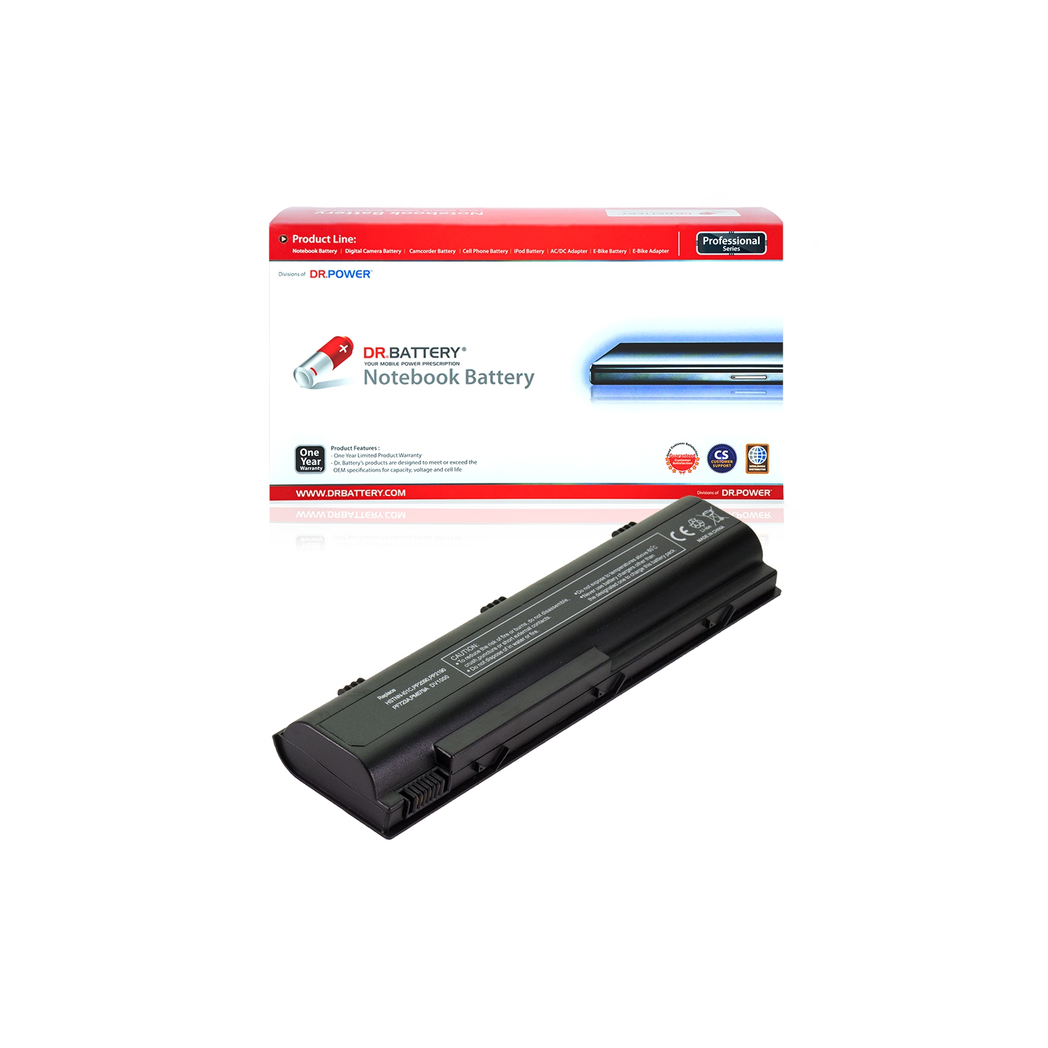 DR. BATTERY - Replacement for Compaq Presario V2000 / V2010 / V2020 / V2030 / V2040 / 367769-001 / 382413-001 / 382552-001