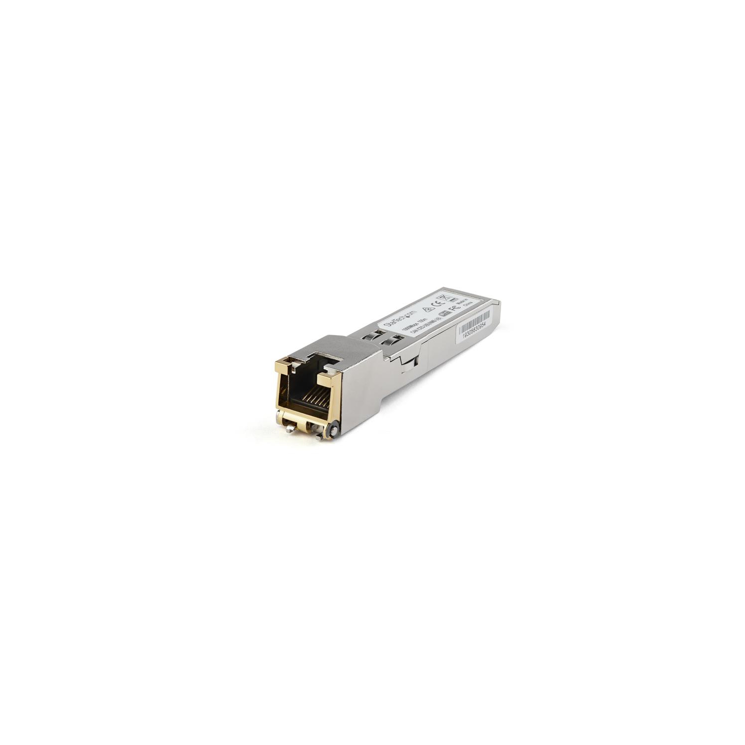 StarTech Cisco GLC-TE Compatible Module - SFP to RJ45 - 1000BASE-T 1G Copper Cat6/Cat5e Industrial Transceiver - Extended Temp 100m