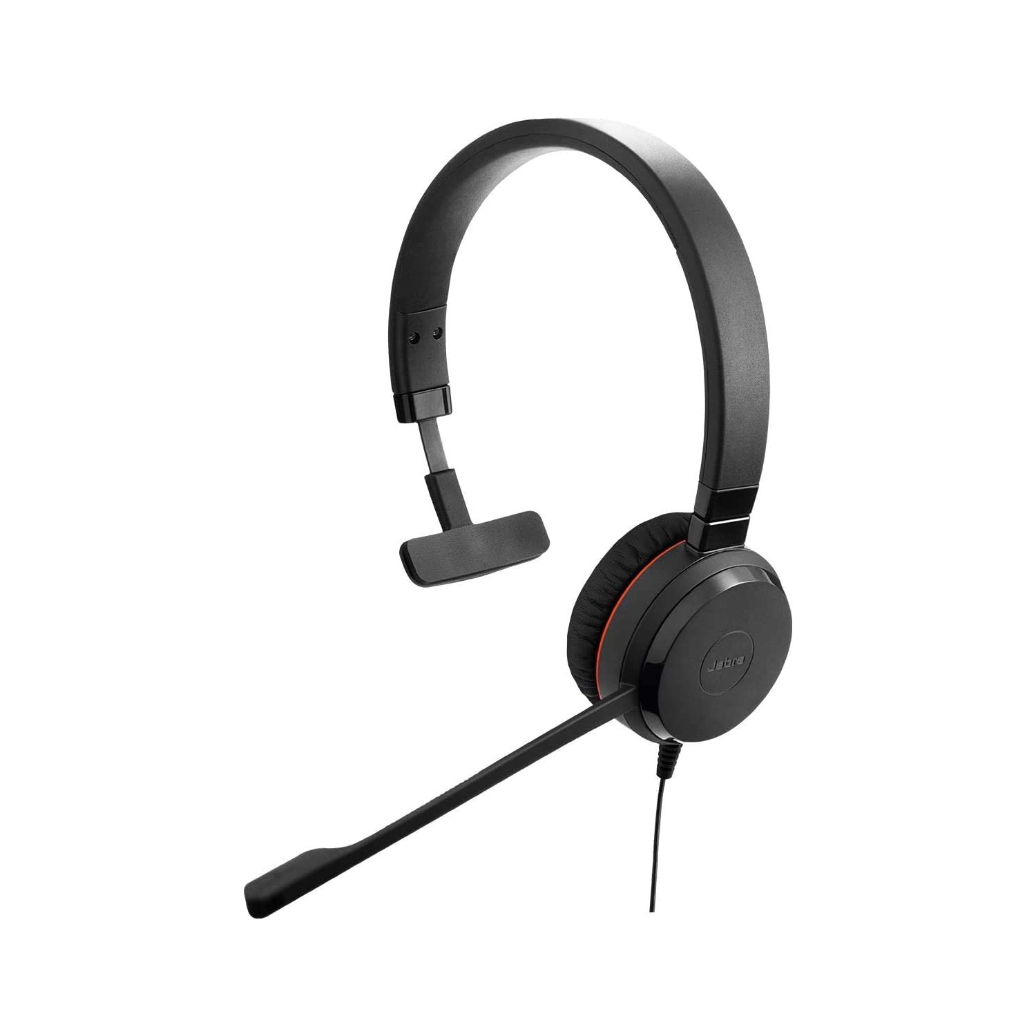 Jabra Evolve 30 II Mono UC - Professional Unified Communicaton Headset, Black, Mono Speaker