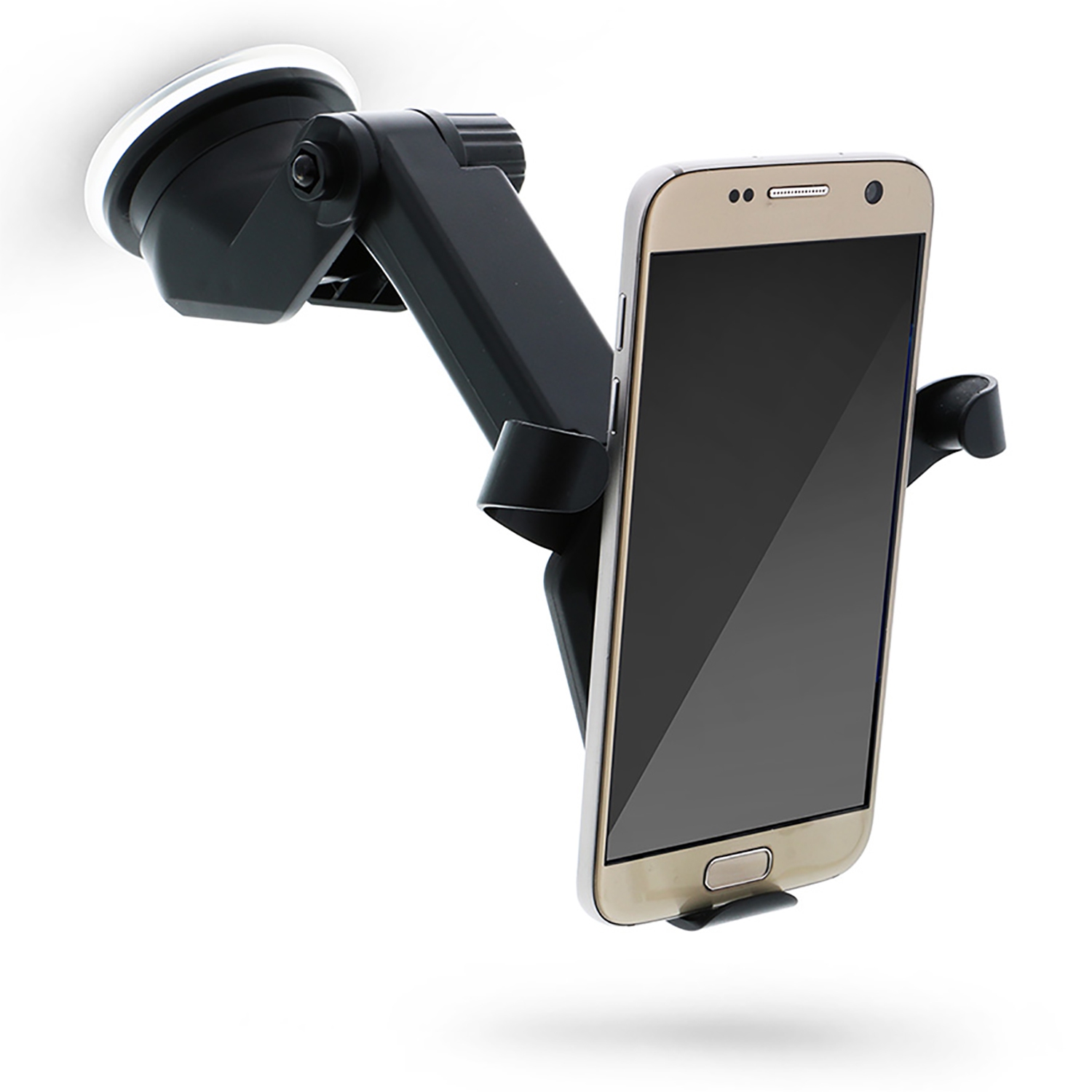 Armor All AWC8-1004-BLK Wireless Qi Charging Extendable Car Mount