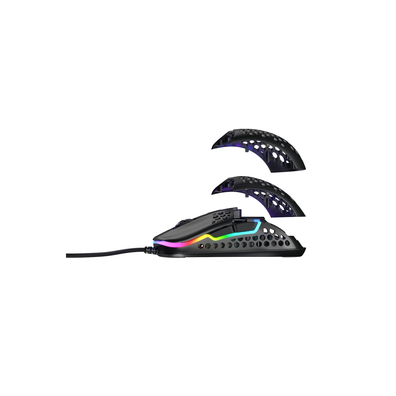 Xtrfy M42 RGB Lightweight Mouse - Black | Best Buy Canada